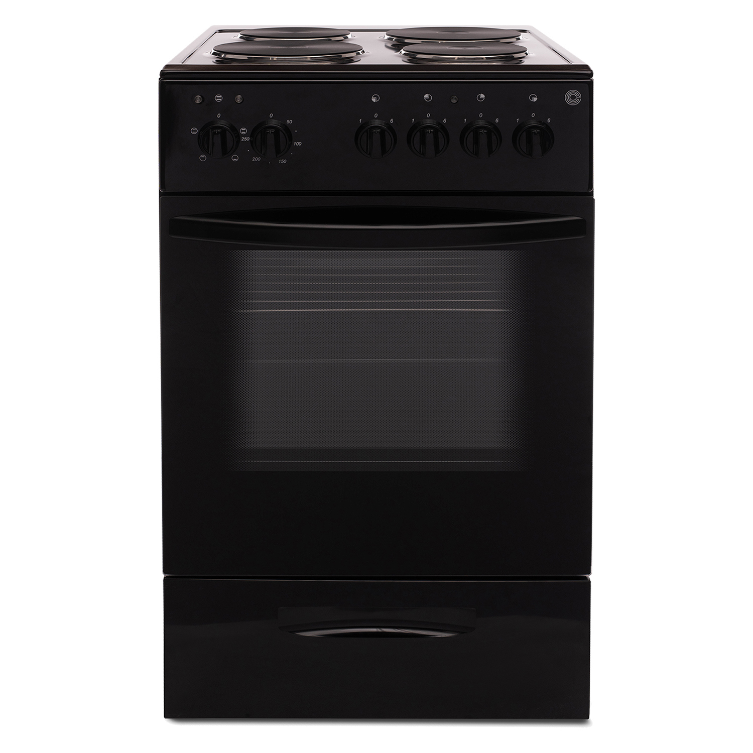 Изображение товара Электроплита Rika 5010B с духовкой черная 50x60x85 см надежная и простая в использовании