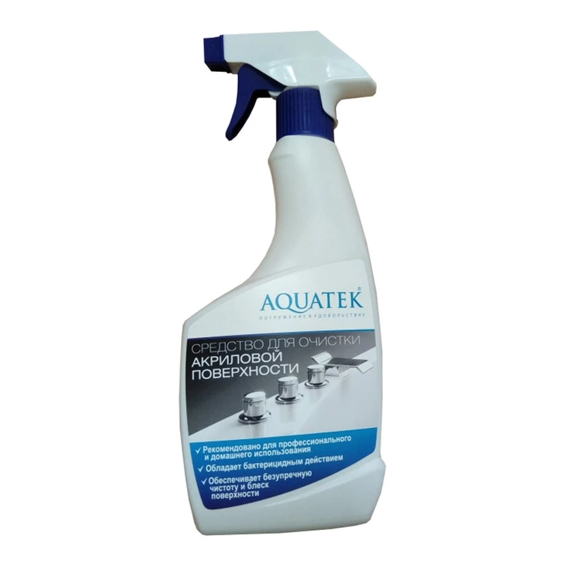 Изображение товара Средство для очистки акриловой поверхности Aquatek ST-0000028 0.5 л Изображение товара Средство для очистки акриловой поверхности Aquatek ST-0000028 0.5 л