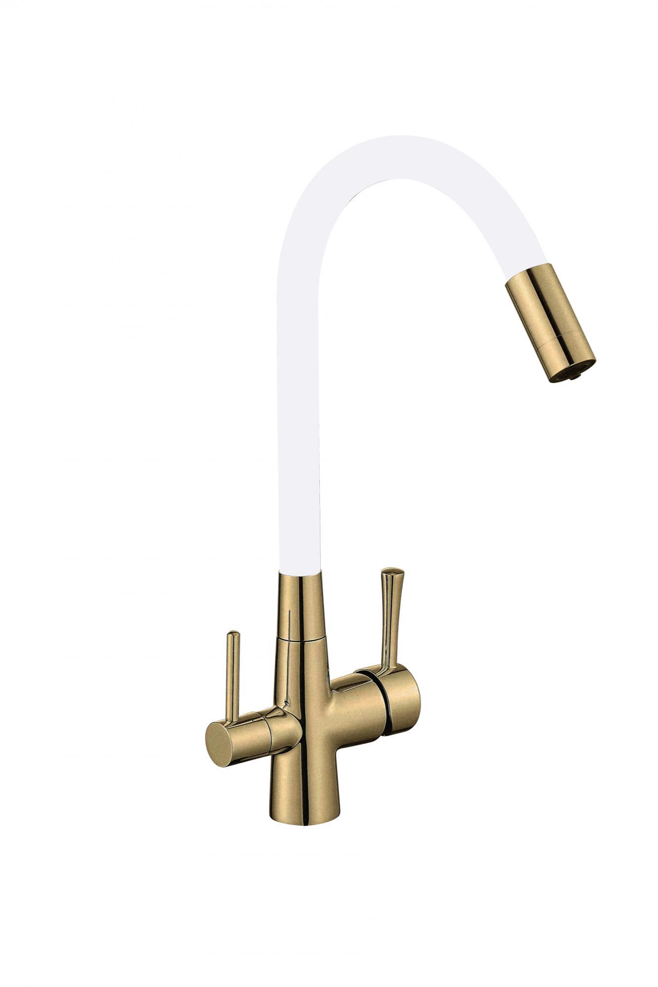 Изображение товара Савол S-l1806c-02 бронза, однорычажный, излив 18 см