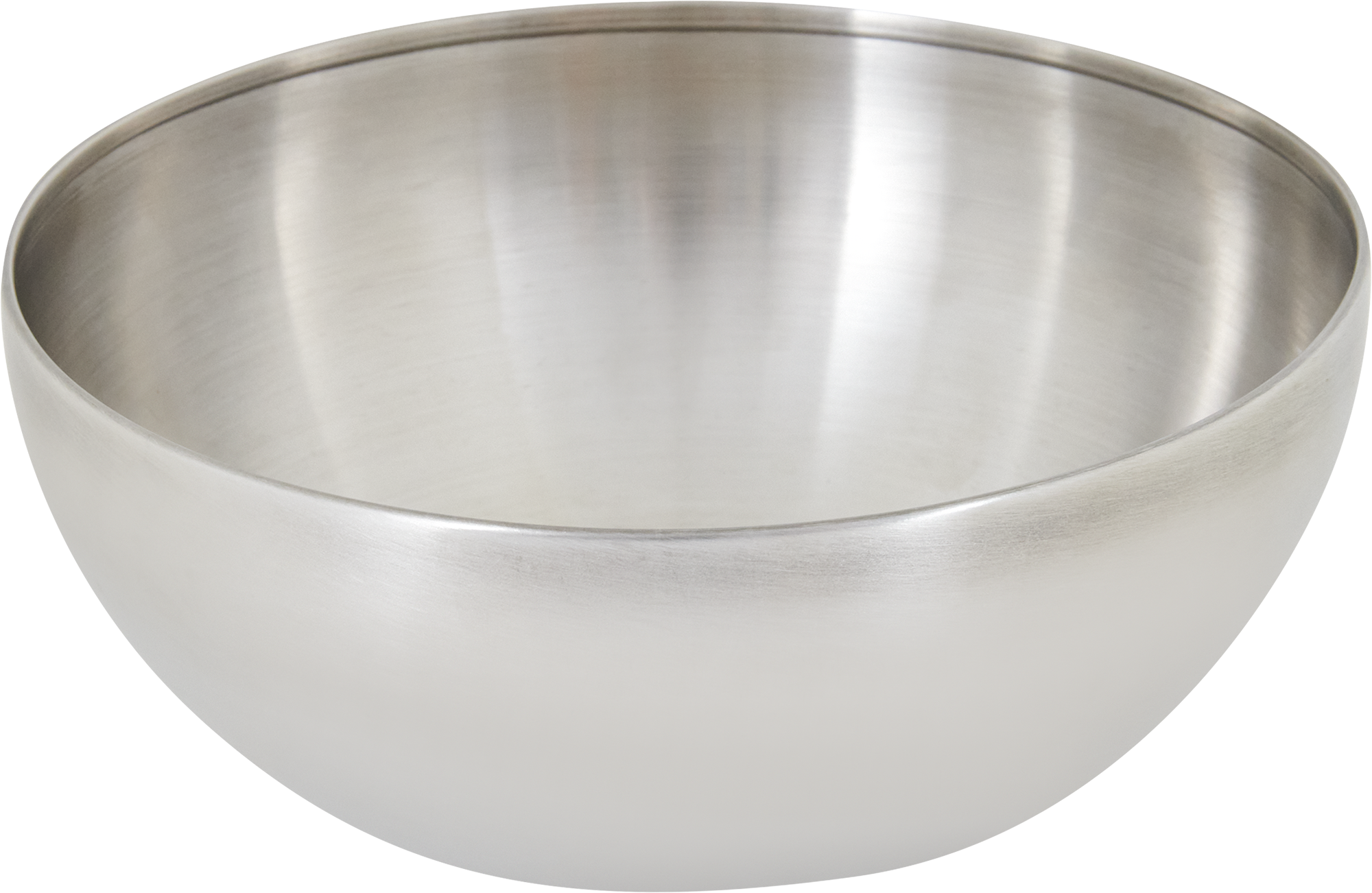 Изображение товара Миска для фруктов и салатов 20 см 1.8 л из полированной стали серебро