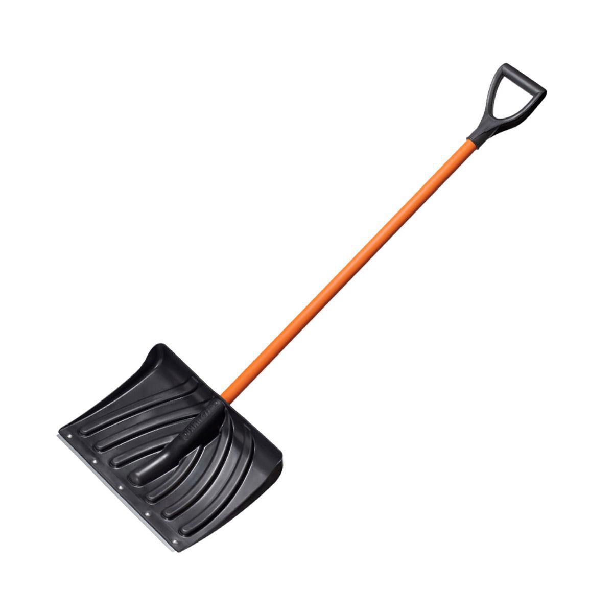 Изображение товара Лопата для уборки снега CYCLE КРЕПЫШ 440x315 мм с черенком морозостойкая