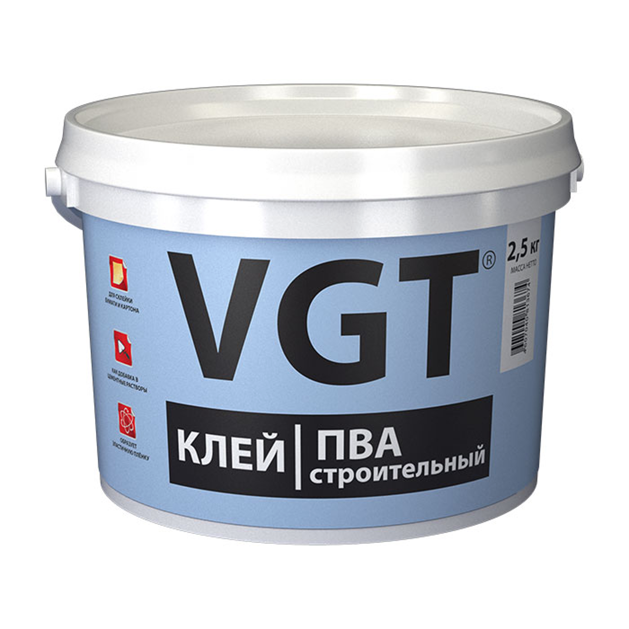 Изображение товара Клей ПВА строительный VGT 6167 2.5 кг