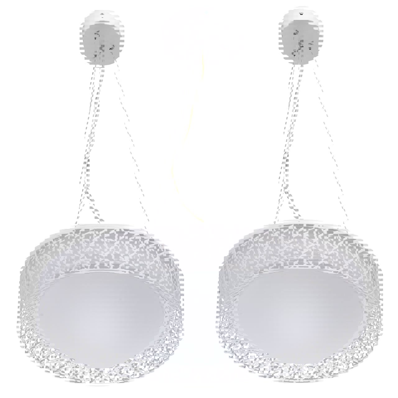 Изображение товара Люстра потолочная светодиодная DE MARKT 674012301 с изменением оттенков белого