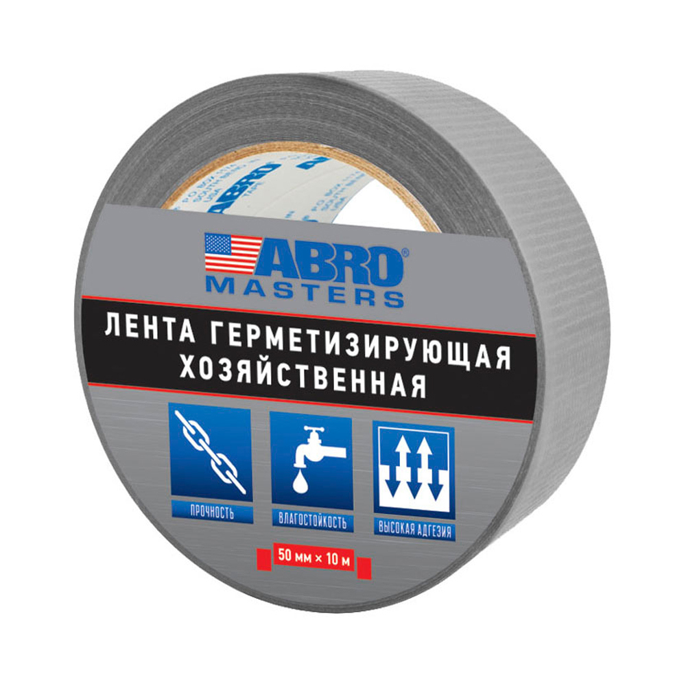 Изображение товара Лента герметизирующая Abro DT-50-10-SL-RE 50 мм х 10 м 3 шт Изображение товара Лента герметизирующая Abro DT-50-10-SL-RE 50 мм х 10 м 3 шт