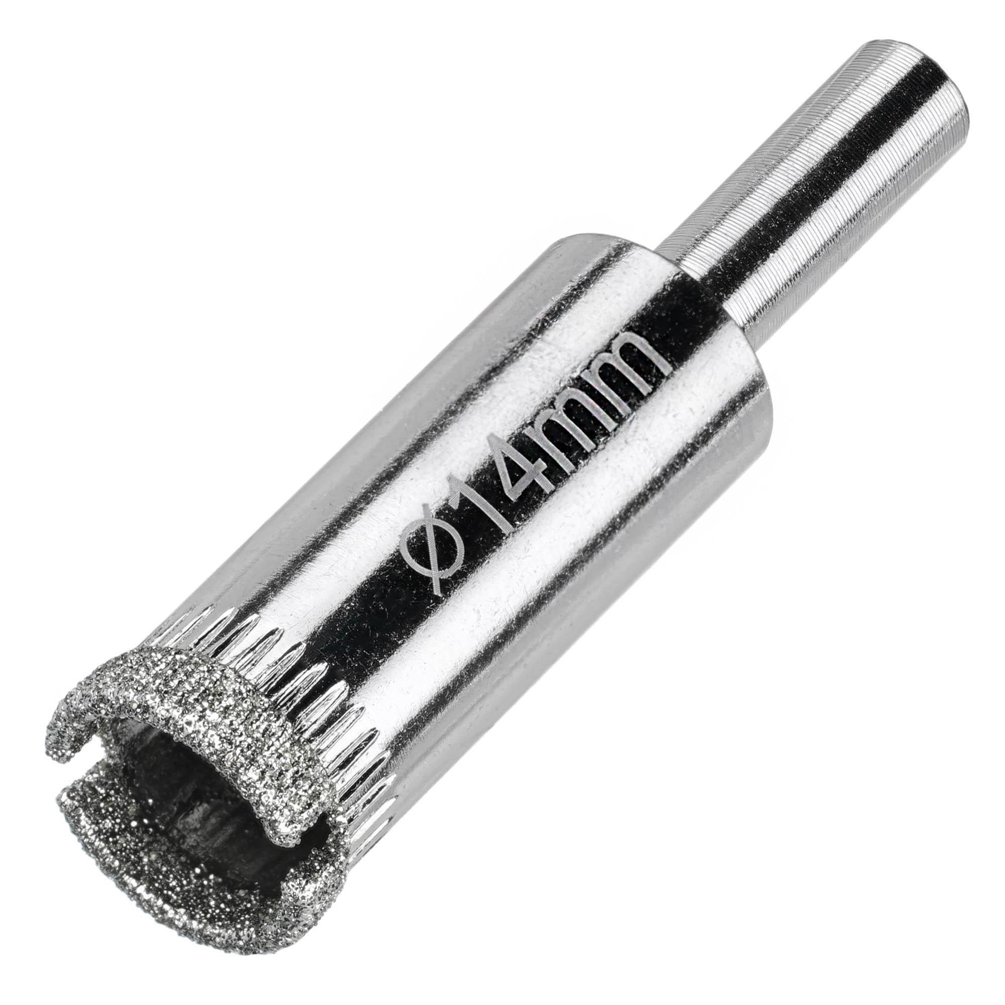 Изображение товара Коронка алмазная Diamond Industrial DIDCSC014 14 мм для керамогранита, 2 шт Изображение товара Коронка алмазная Diamond Industrial DIDCSC014 14 мм для керамогранита, 2 шт