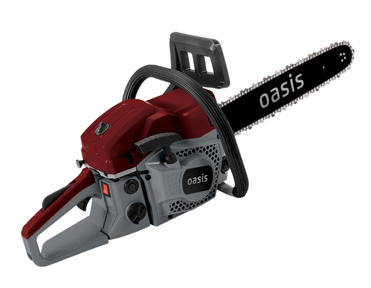 Изображение товара Бензопила Oasis Kn21122170 3.8 л.с. шина 45 см бензиновая цепная пила