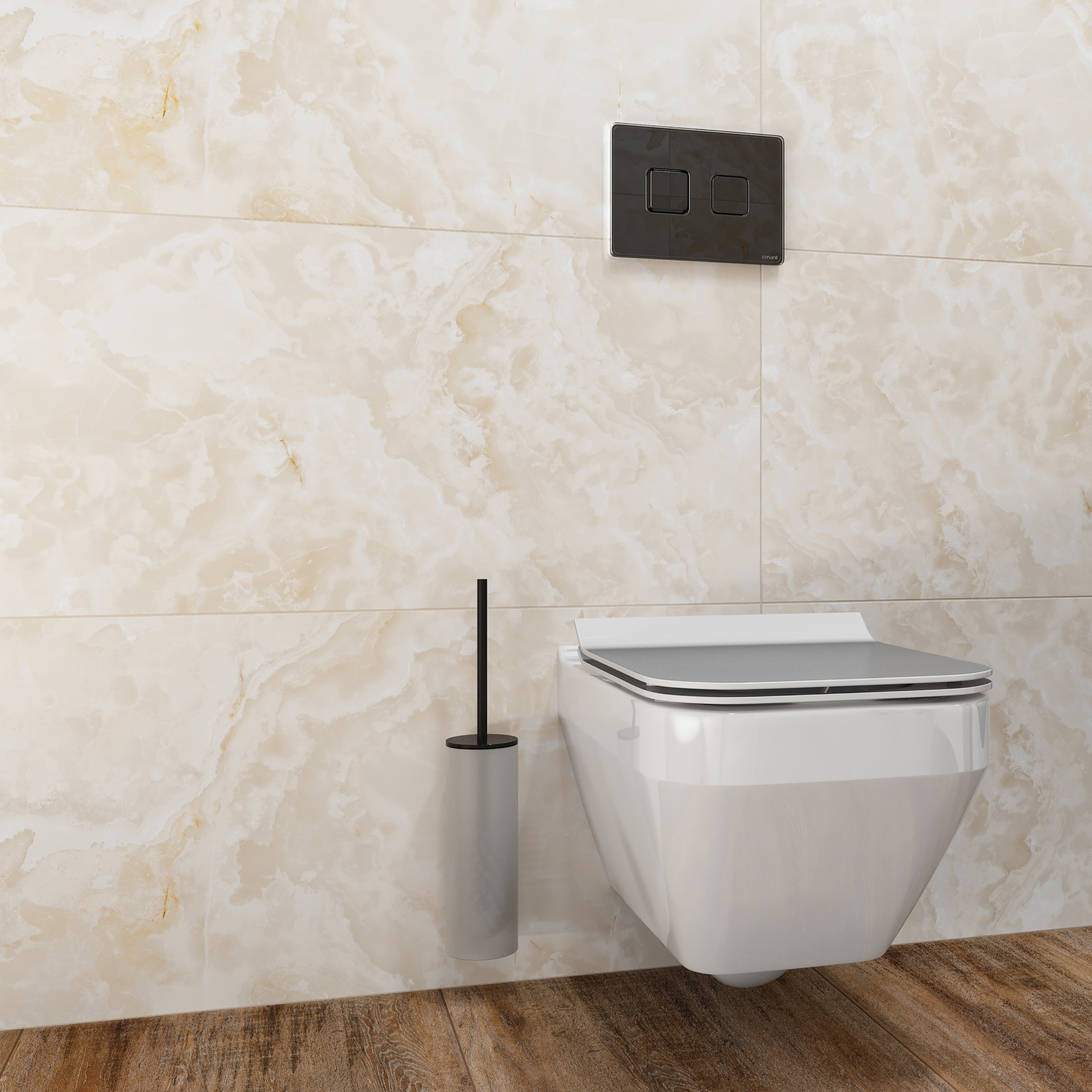 Изображение товара Глазурованный керамогранит Aura 44.8х89.8 см бежевый для пола и стен