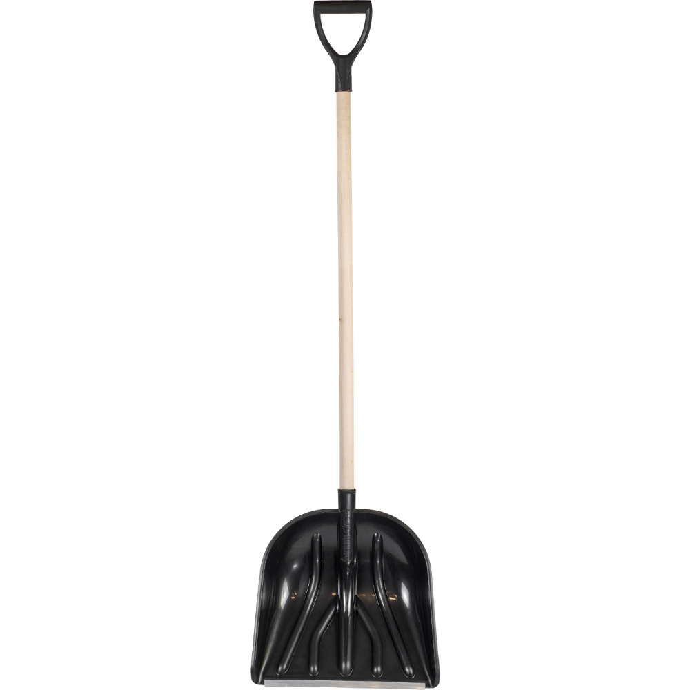 Изображение товара Лопата снегоуборочная ЦИКЛ Купец 410x460x1400 мм с черенком морозоустойчивая