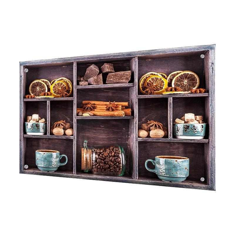 Изображение товара Стеновая панель Borntoprint Свежая выпечка 60x90x0.4 см закаленное стекло цвет прозрачный