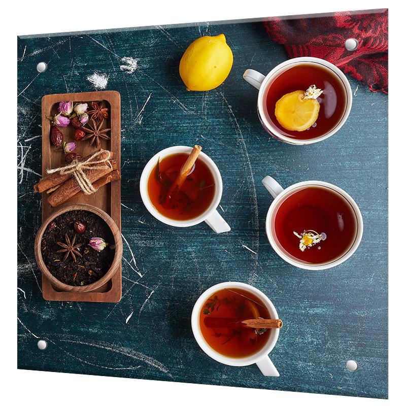 Изображение товара Защитный экран Borntoprint Чайная церемония 60x50x0.4 см закаленное стекло цвет прозрачный