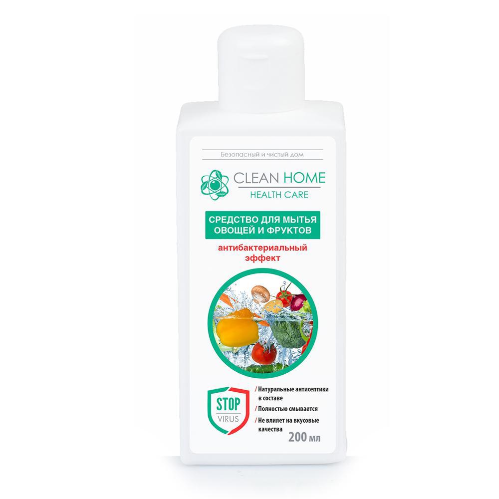 Изображение товара Средство для мытья овощей и фруктов CLEAN HOME HEALTH CARE CH530 200 мл