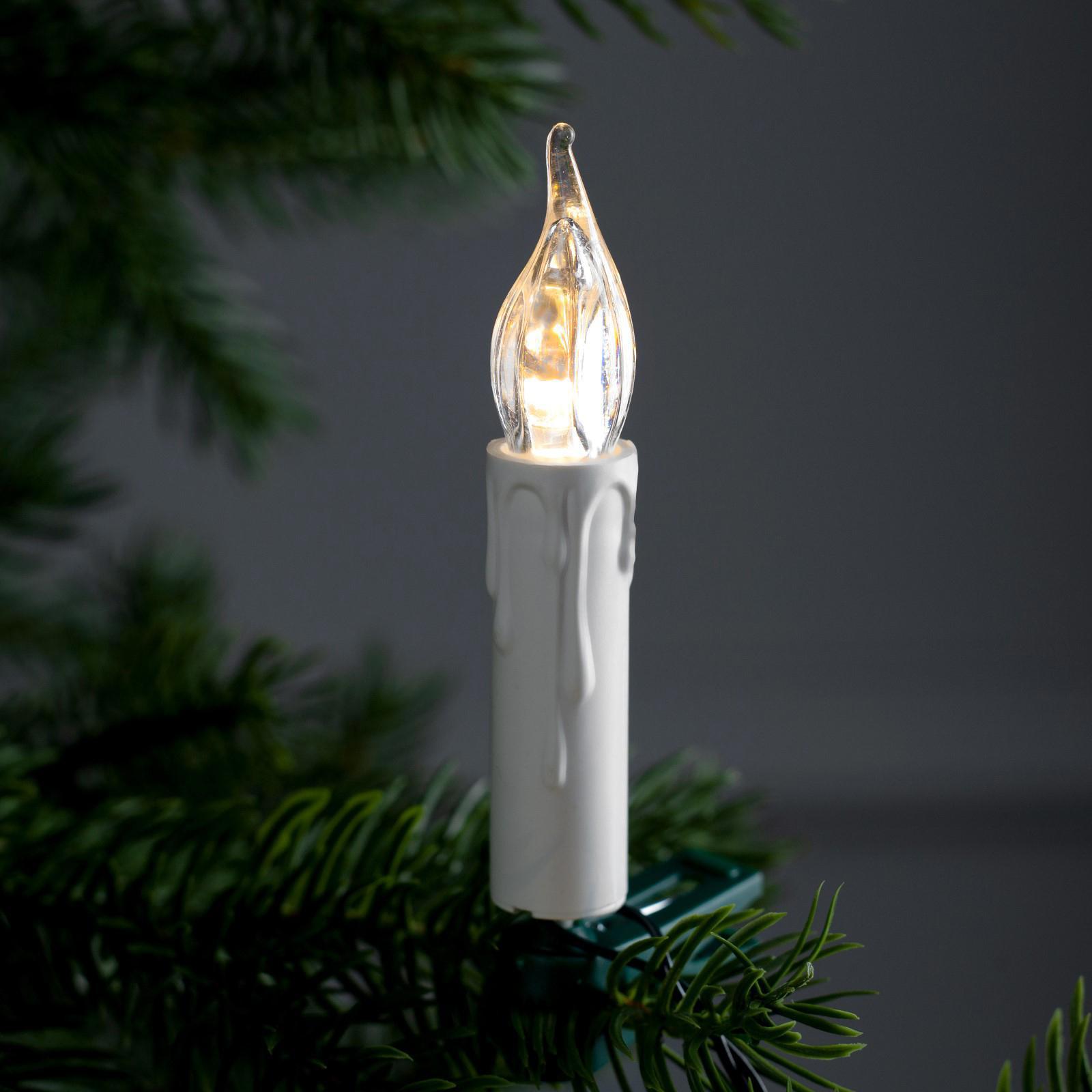 Изображение товара Электрогирлянда комнатная Luazon lighting 4 м 20 LED теплая белая IP44