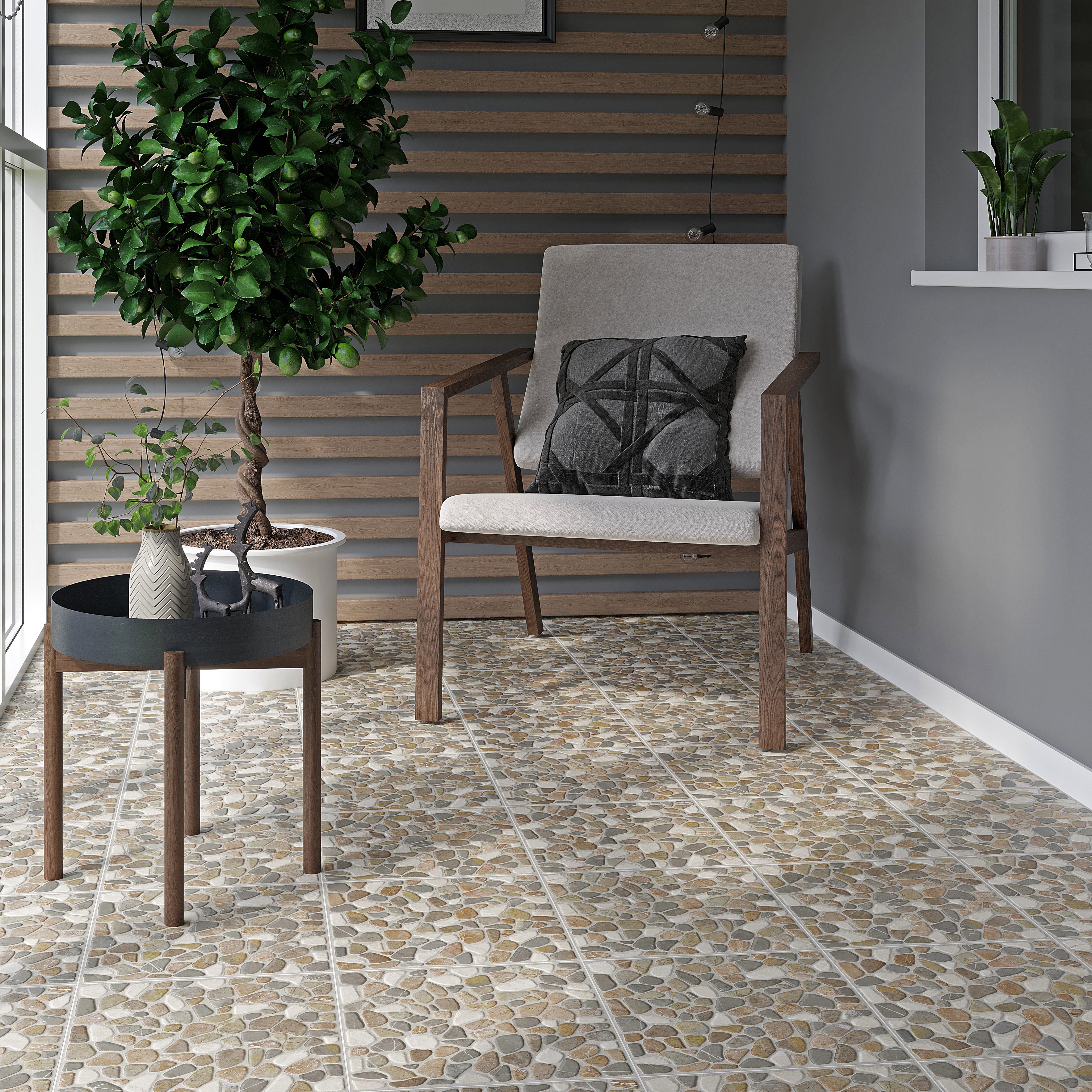 Изображение товара Глазурованный керамогранит Capri A16368 30х30 см матовый мультиколор Россия