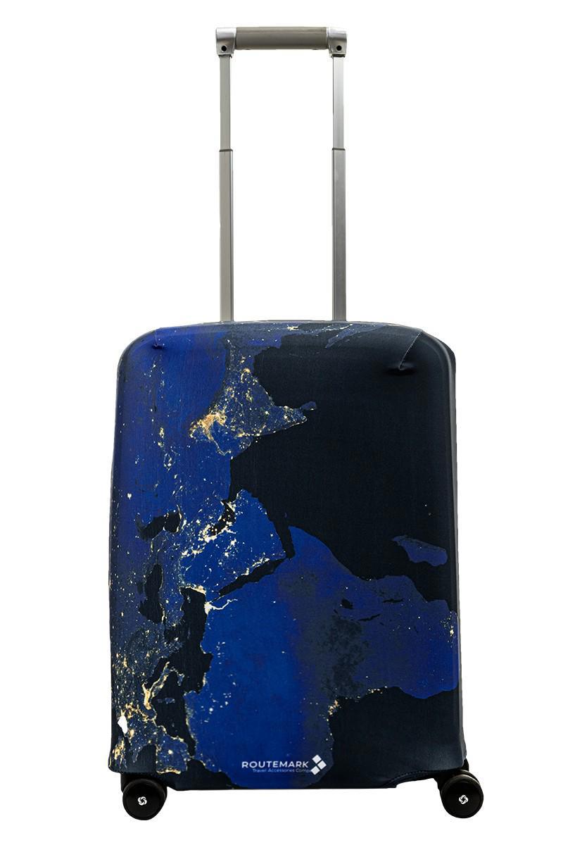 Изображение товара Чехол S Routemark Worldwide 40x55 см синий для ручной клади