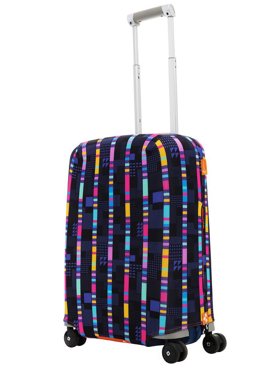 Изображение товара Чехол для чемодана S Routemark Strobo 40x55 см цвет синий