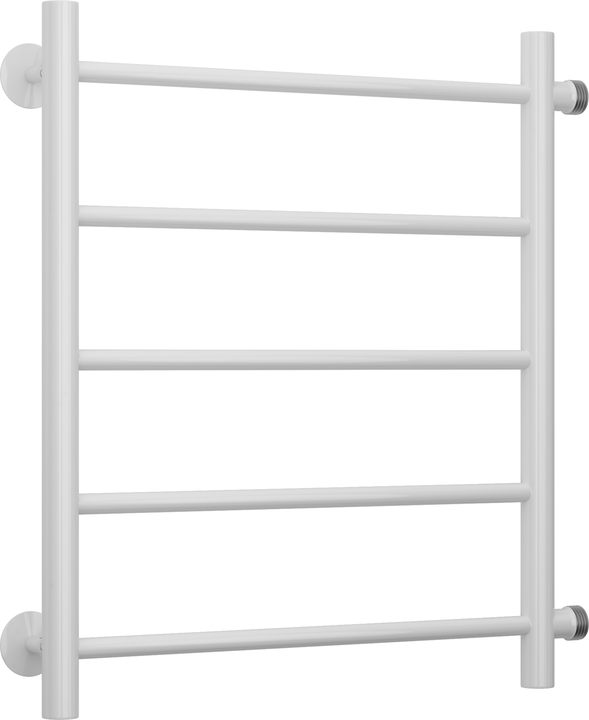 Изображение товара Полотенцесушитель Сунержа ВПС-53ПБ 500x500 мм белый нержавеющая сталь