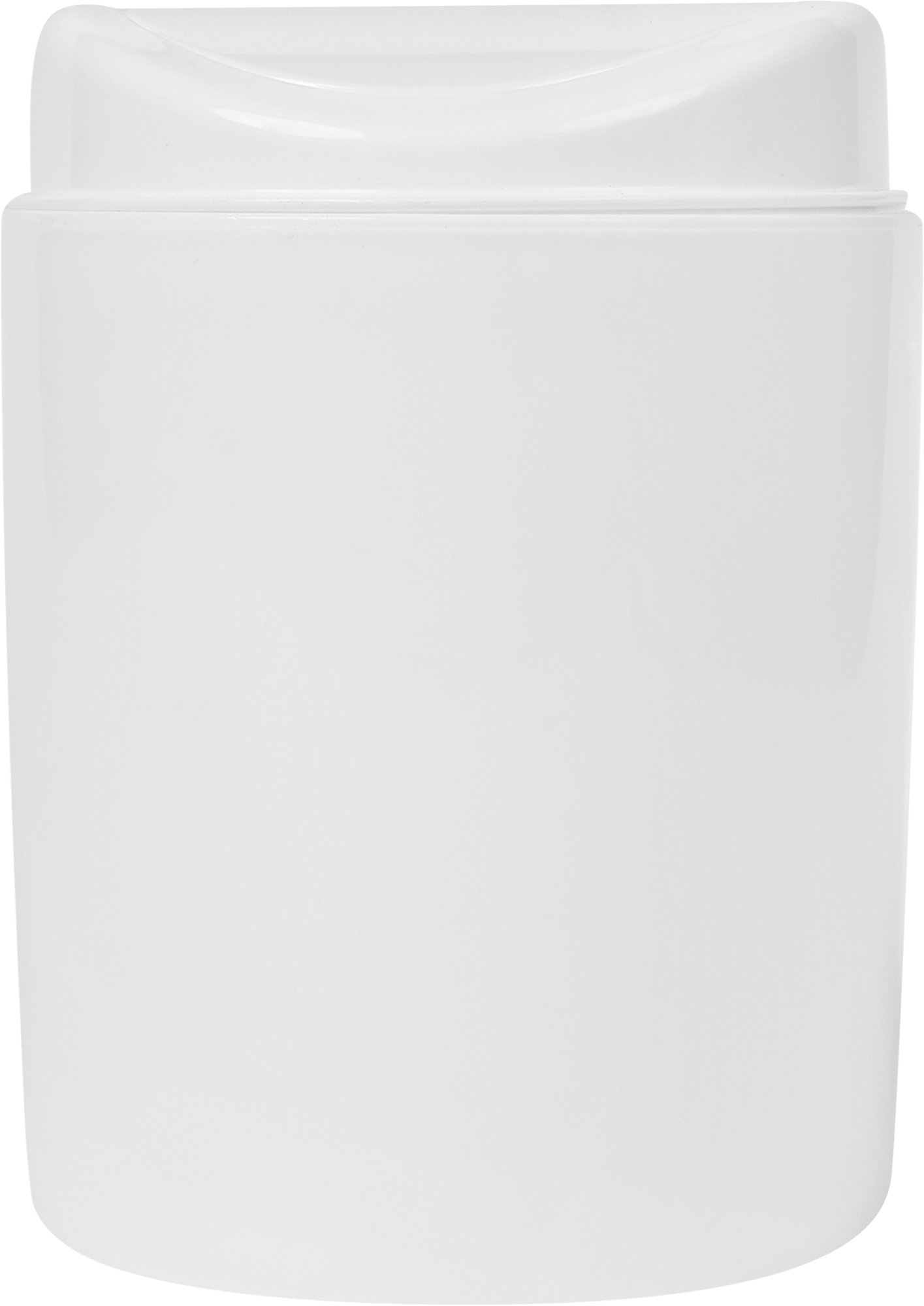 Изображение товара Контейнер для мусора 1 л белый с крышкой Бытпласт Россия