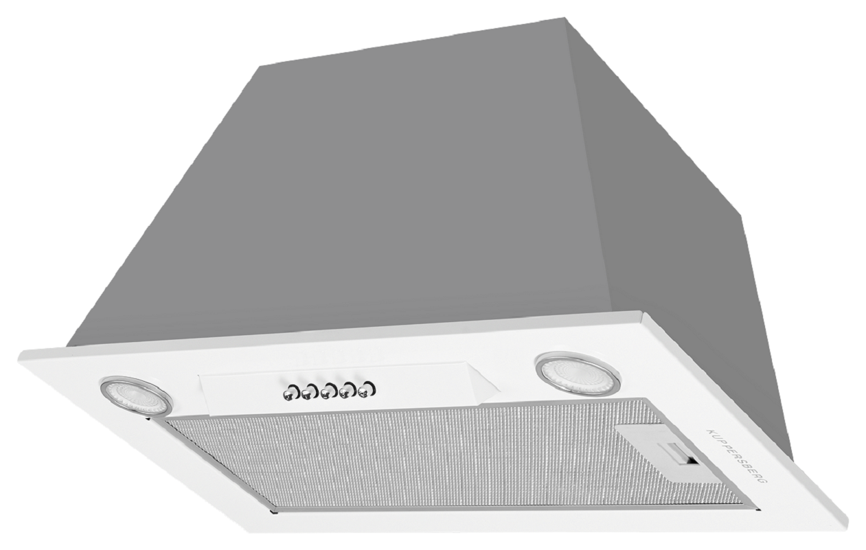 Изображение товара Встраиваемая вытяжка Kuppersberg Inlinea 52 WX белый 650 м3/ч