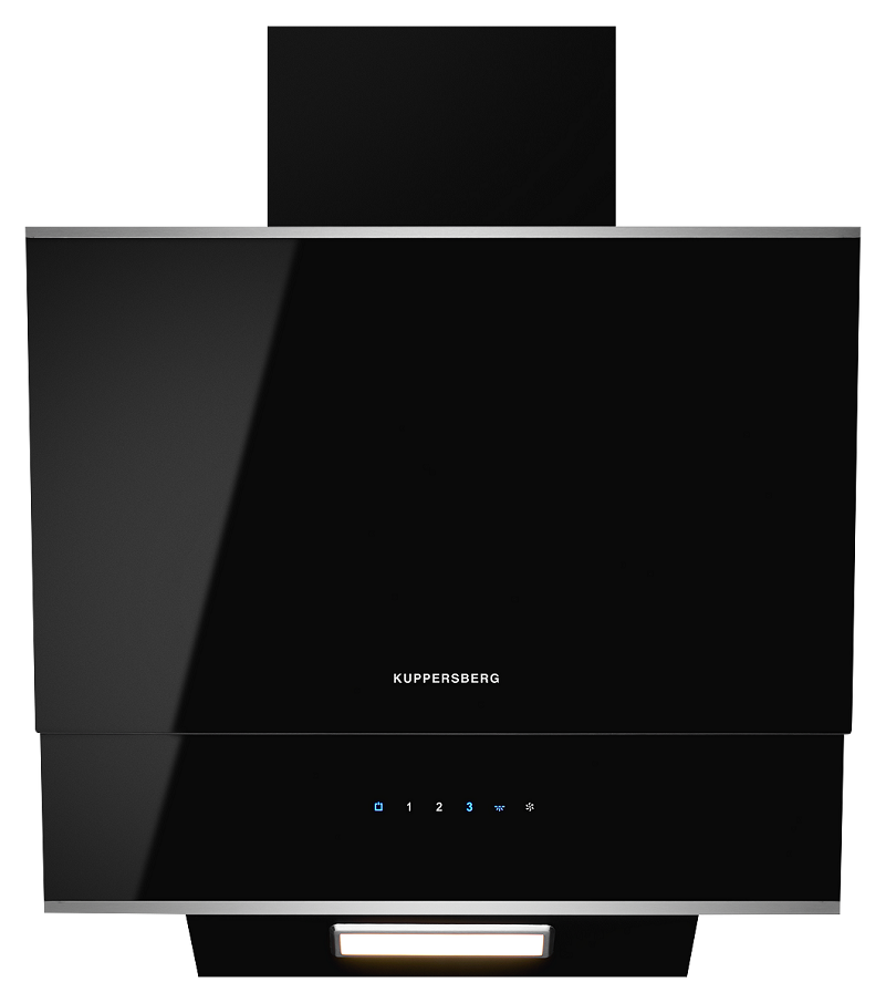 Изображение товара Вытяжка Kuppersberg F 600 BX наклонная с сенсорным управлением 59.8 см черная