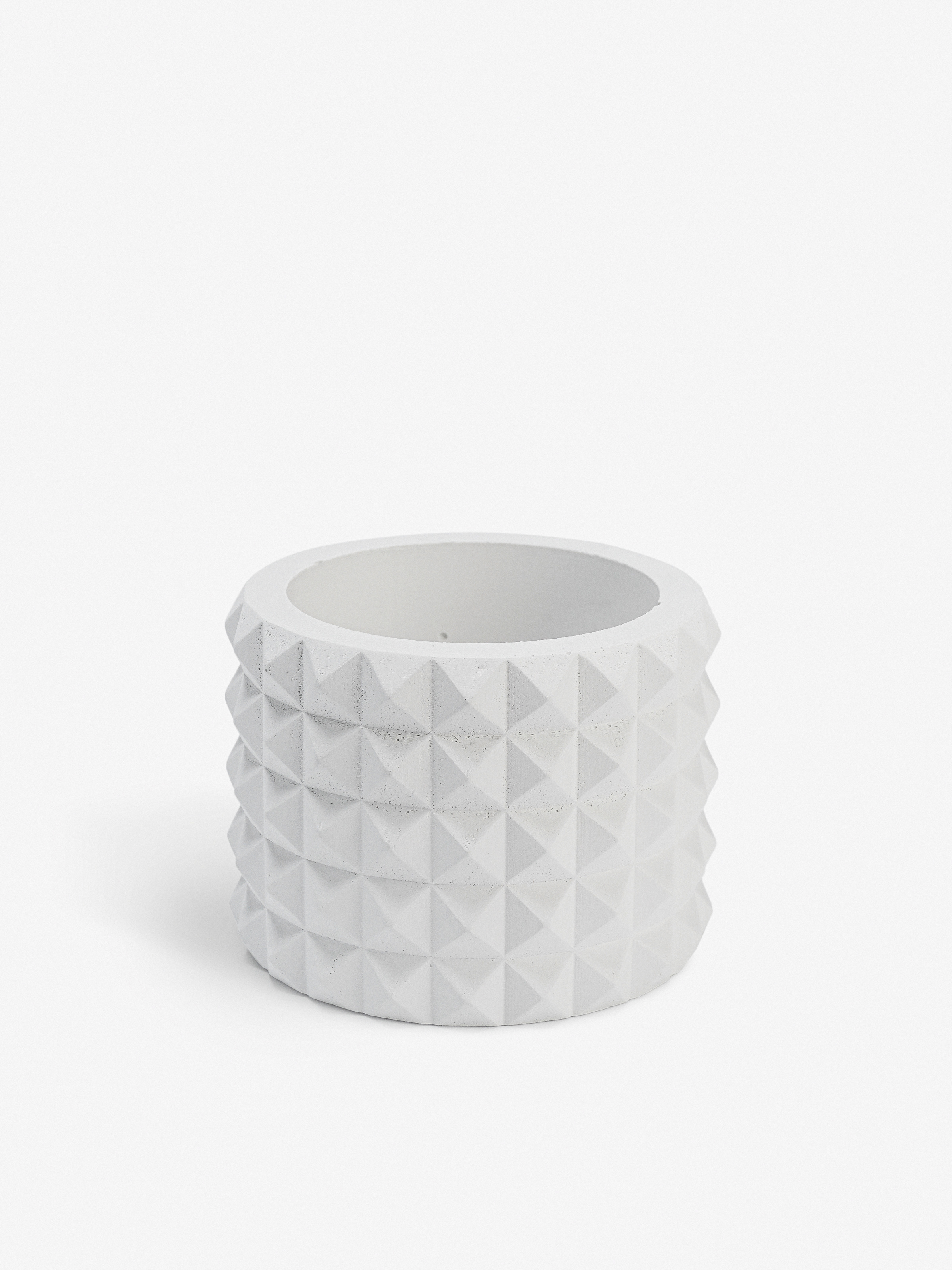 Изображение товара Кашпо Villermo "Колючка" для суккулентов, гипс