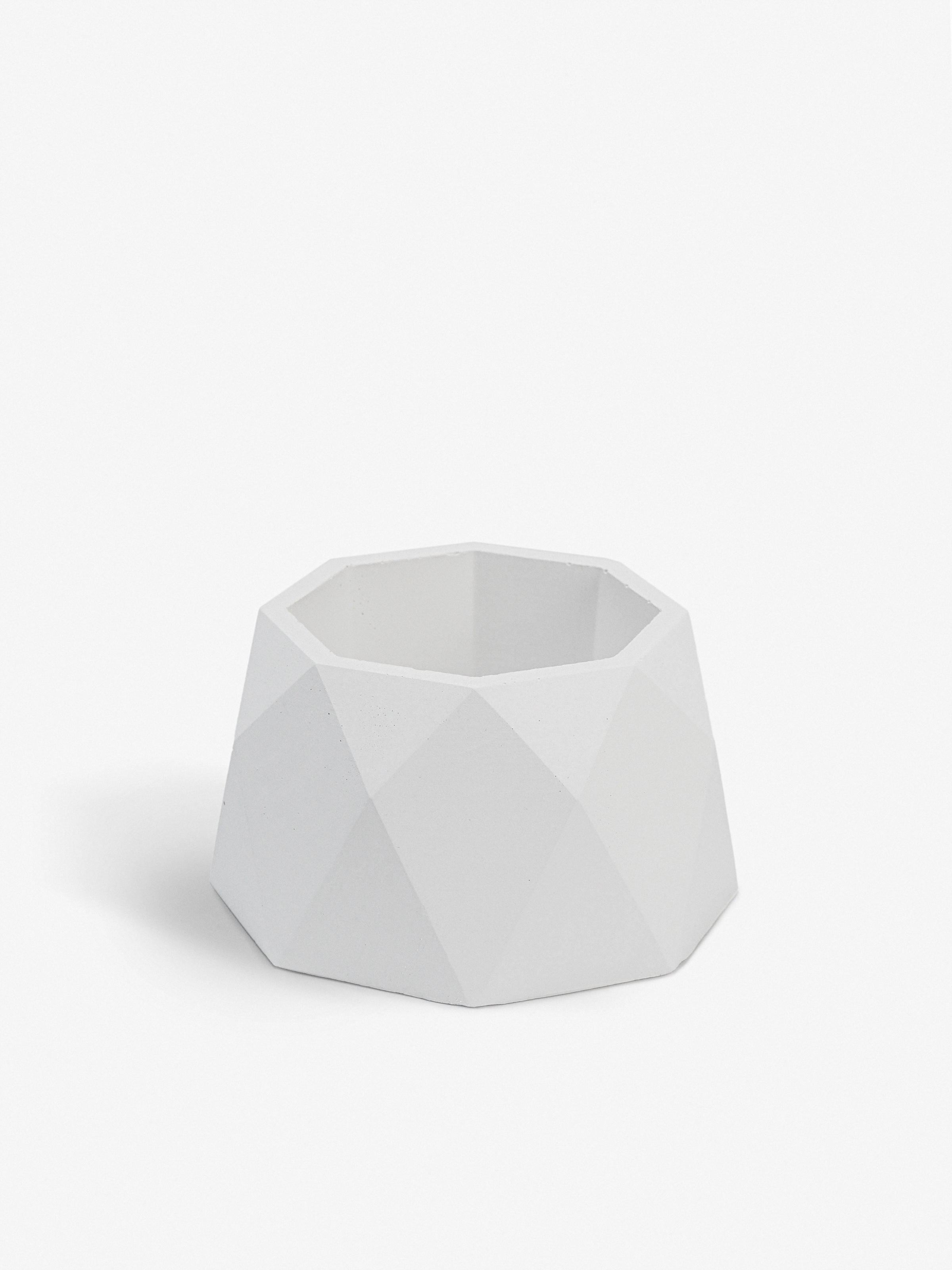 Изображение товара Кашпо Villermo "Ромб 2.0" для суккулентов, гипс