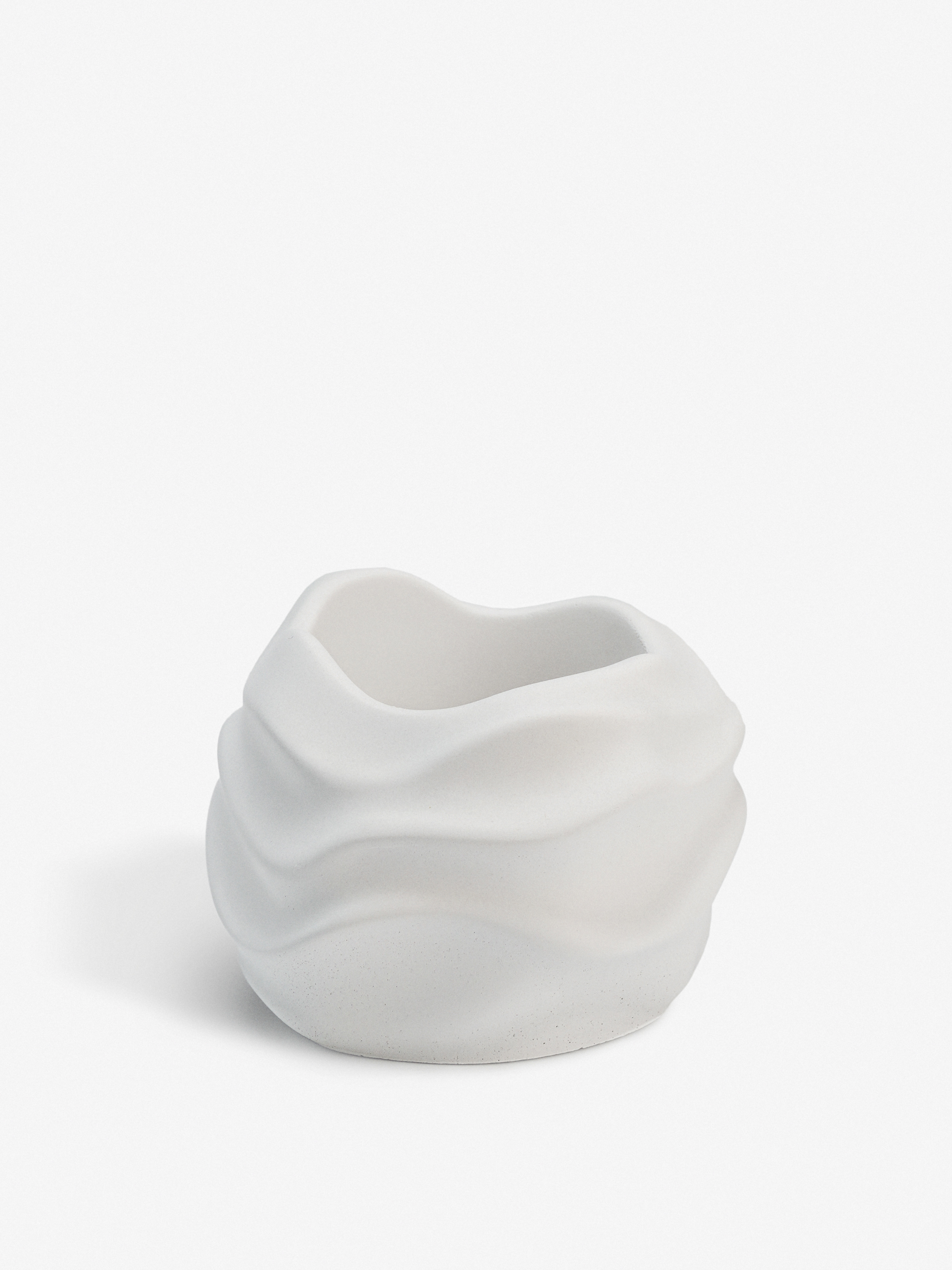 Изображение товара Кашпо Villermo "Волна" для суккулентов, гипс