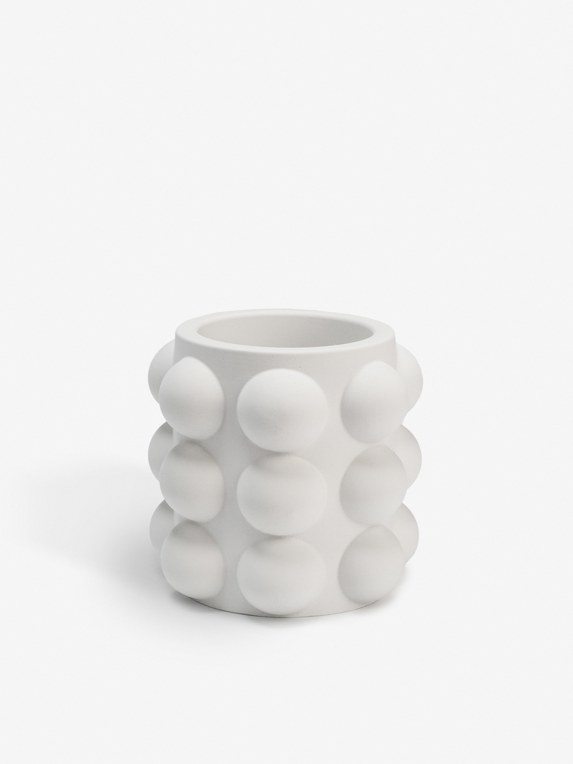 Изображение товара Кашпо Villermo Bubbles для суккулентов, гипс