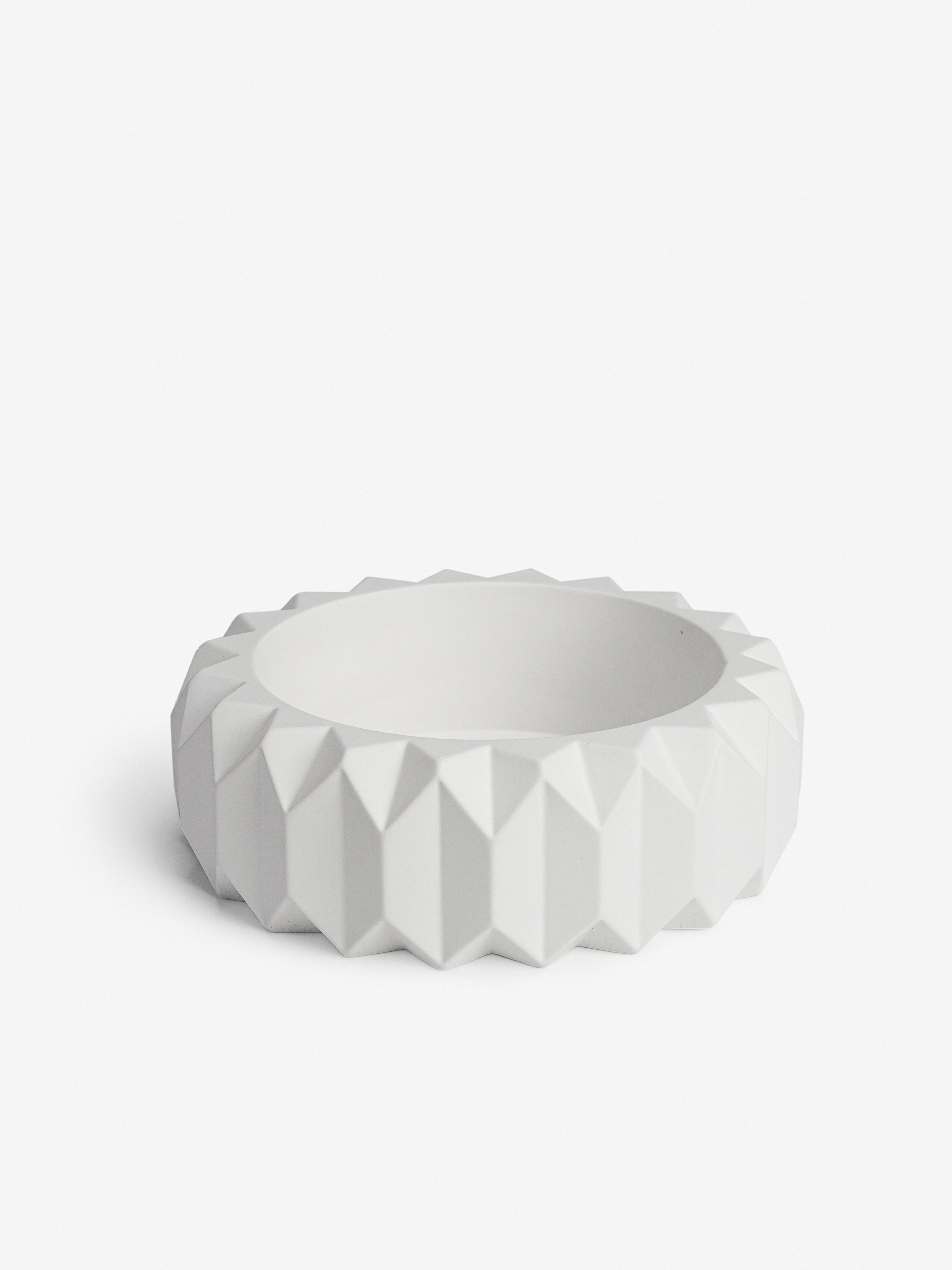 Изображение товара Кашпо Villermo Gofra big для суккулентов, гипс