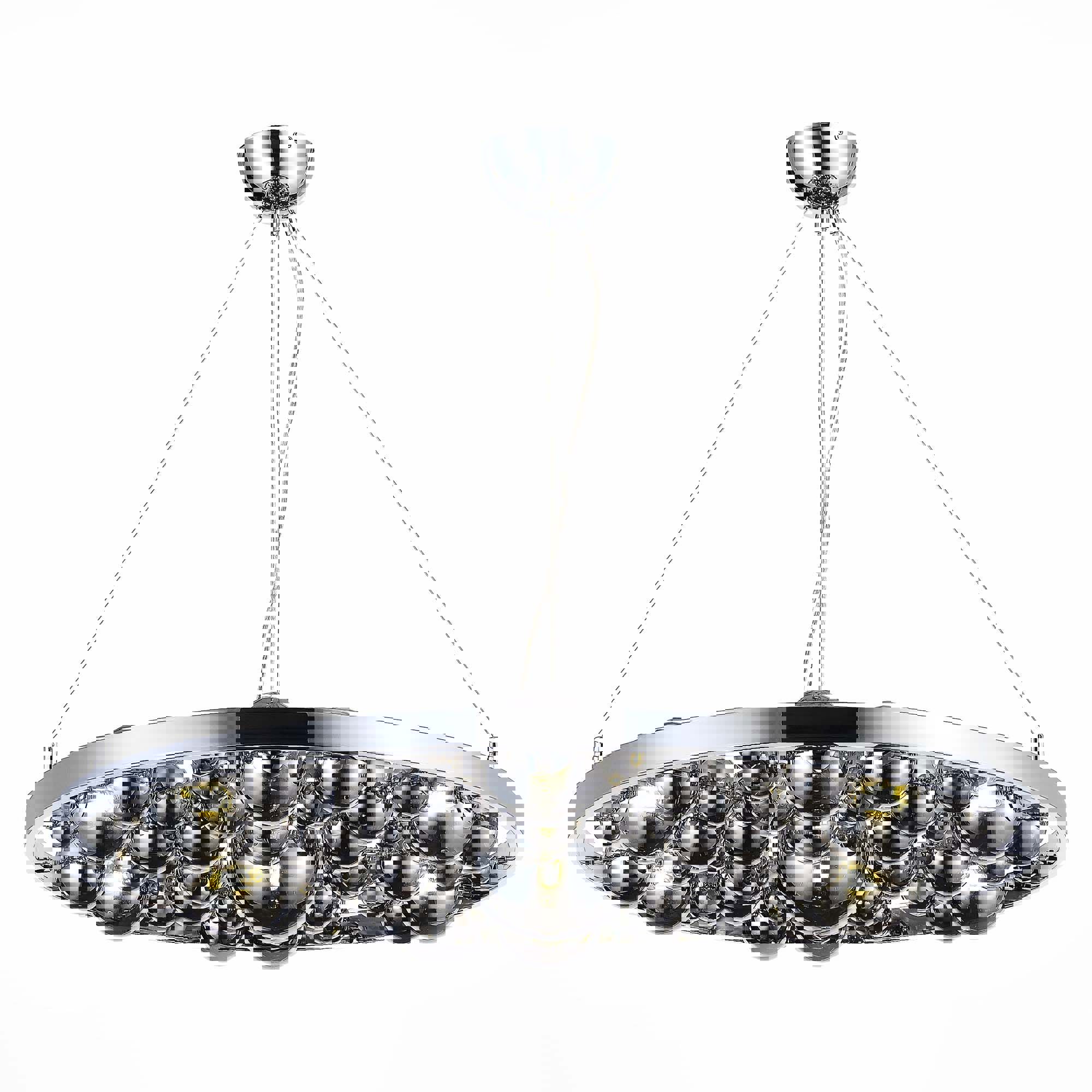 Изображение товара Подвесная светодиодная люстра ST LUCE SL1510.103.07 хром 7 ламп