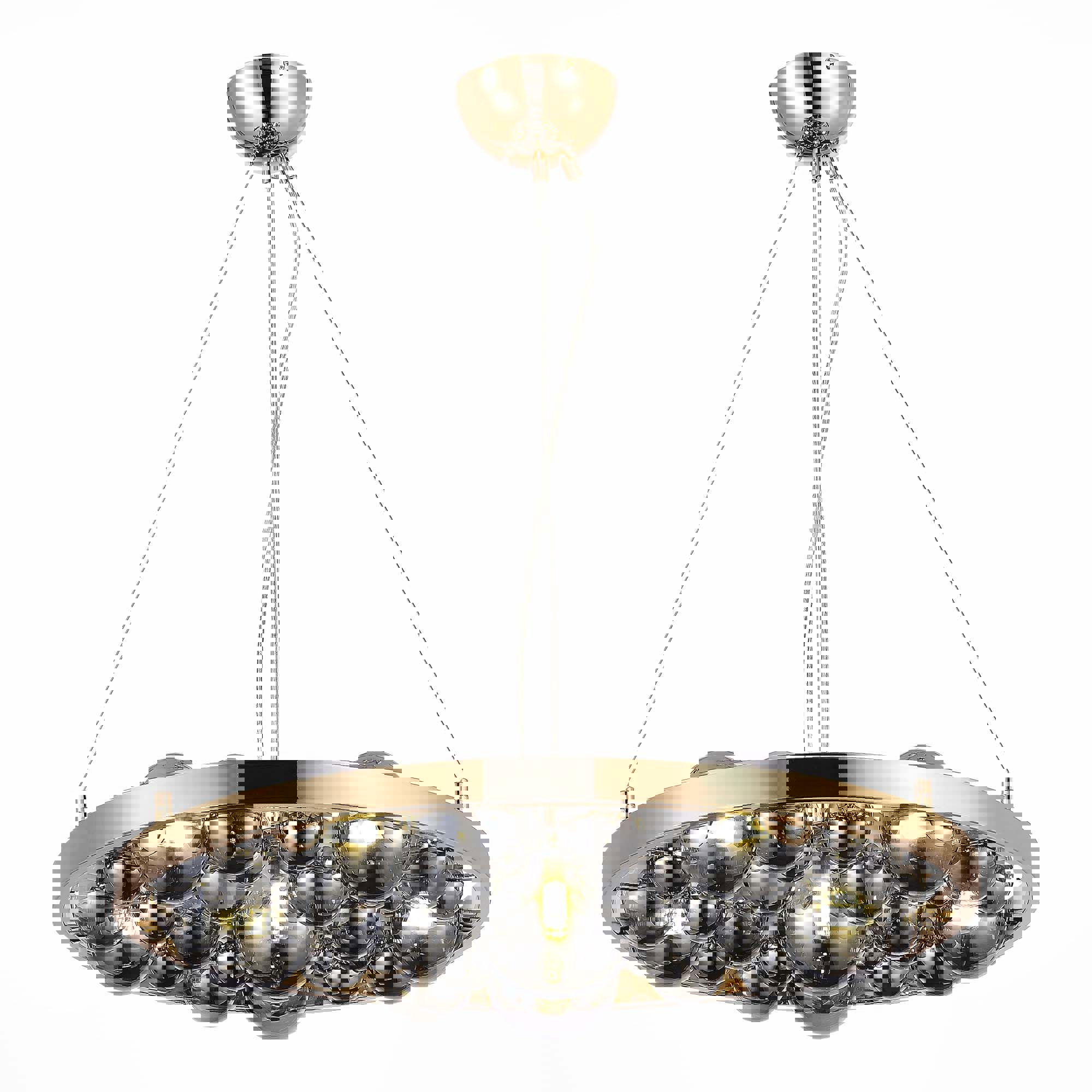 Изображение товара Люстра подвесная светодиодная ST LUCE SL1510.203.06 12 м² нейтральный белый свет цвет золото