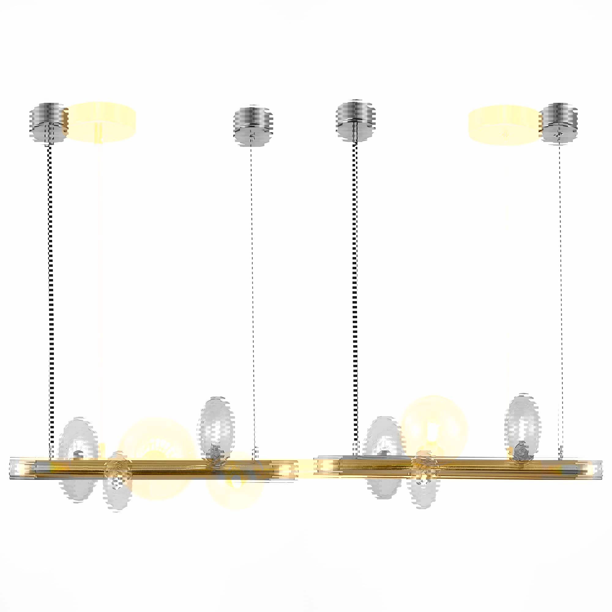 Изображение товара Люстра подвесная светодиодная ST LUCE SL1509 203 05 модерн золотистая для 9 м²