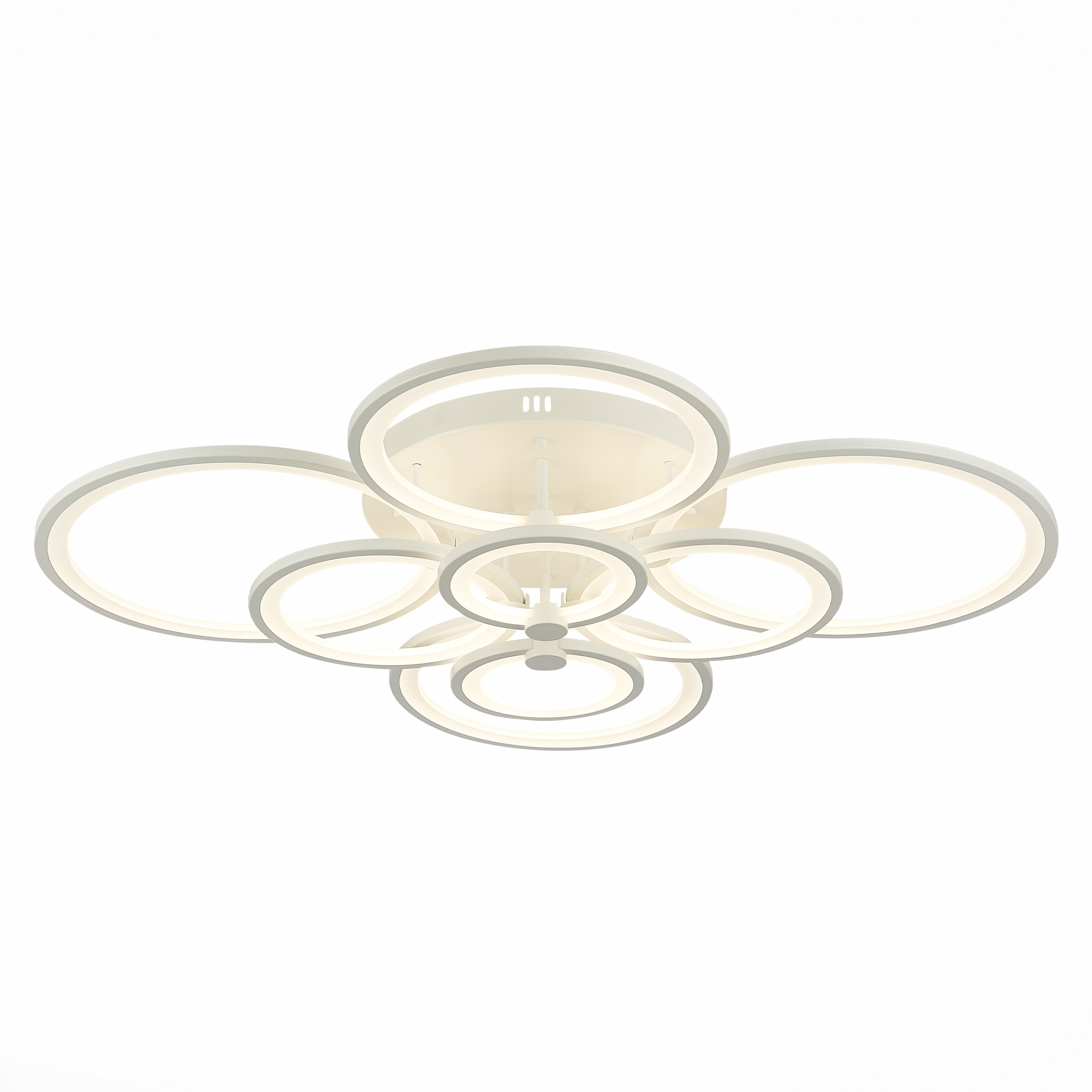 Изображение товара Люстра подвесная светодиодная EVOLUCE SLE900002-08 36 м² белая современная