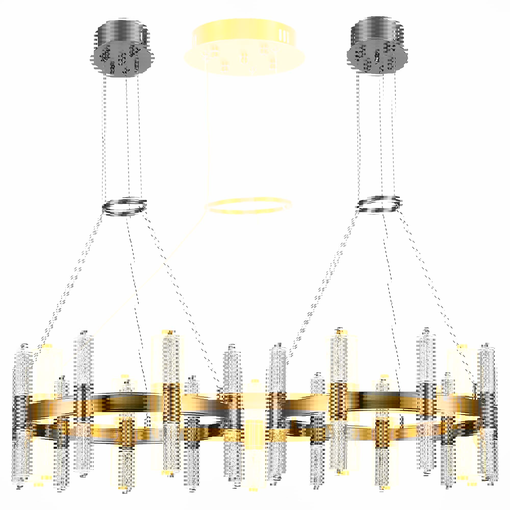 Изображение товара Люстра подвесная ST LUCE SL6007.203.18 с 18 светодиодами для комнаты 16 м²