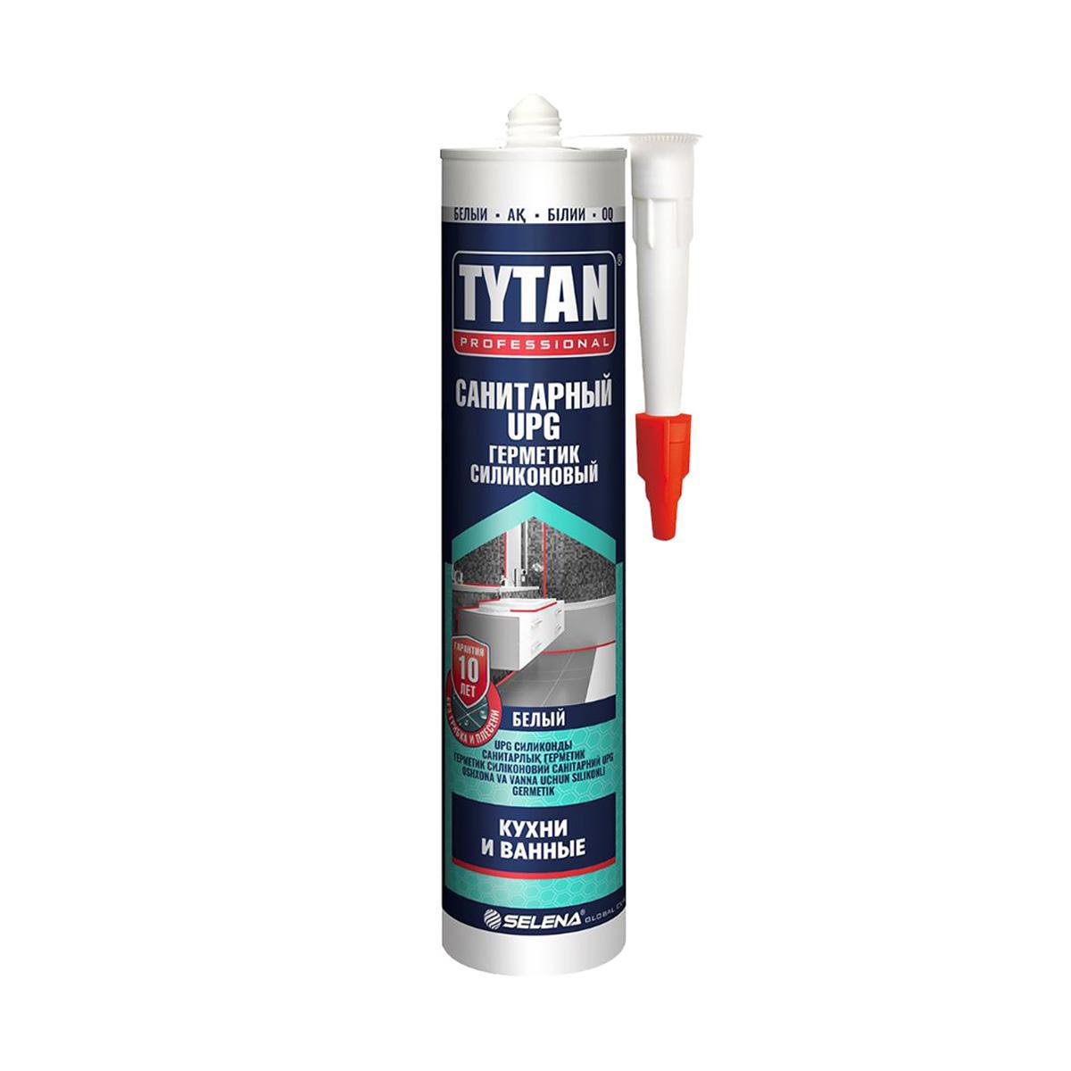 Изображение товара Герметик силиконовый TYTAN PROFESSIONAL для ванной и кухни, 0.58 л