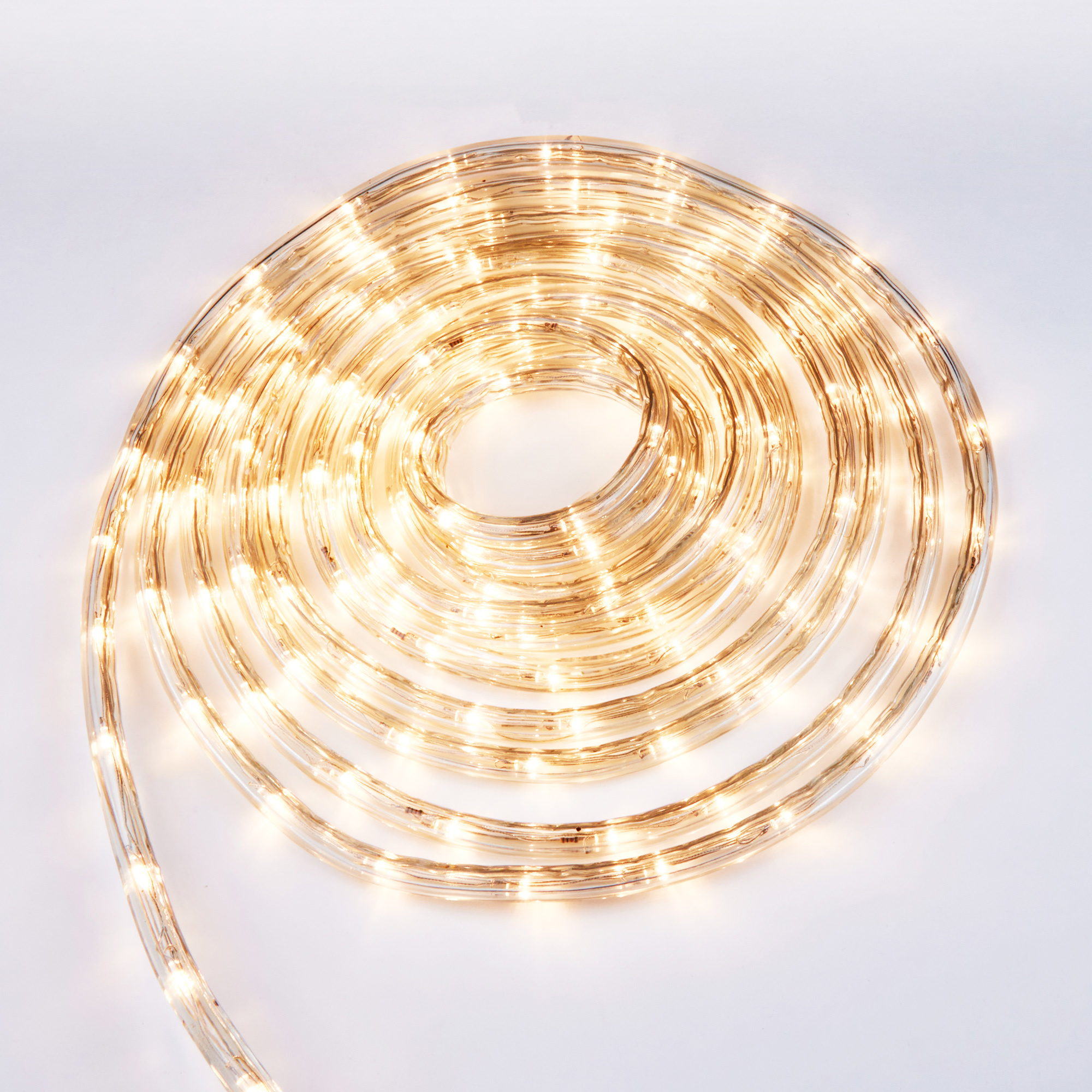 Изображение товара Электрогирлянда Uniel Дюралайт 50м 24 лампы теплый белый свет