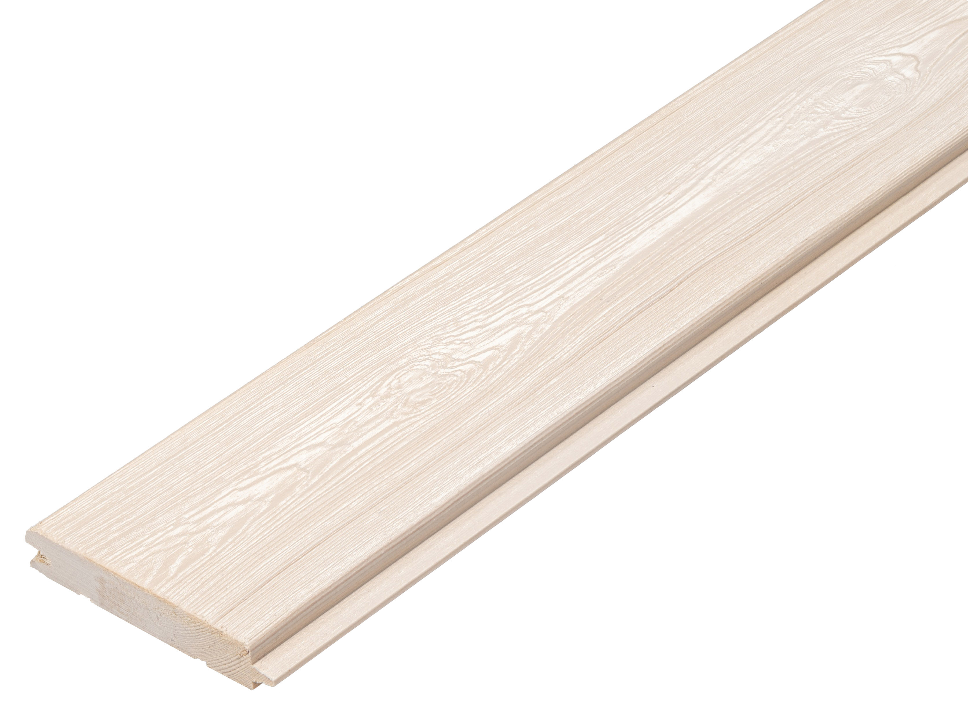 Изображение товара Вагонка сорт AB 16x95x3000 мм беленый 8 шт 2.28 м²