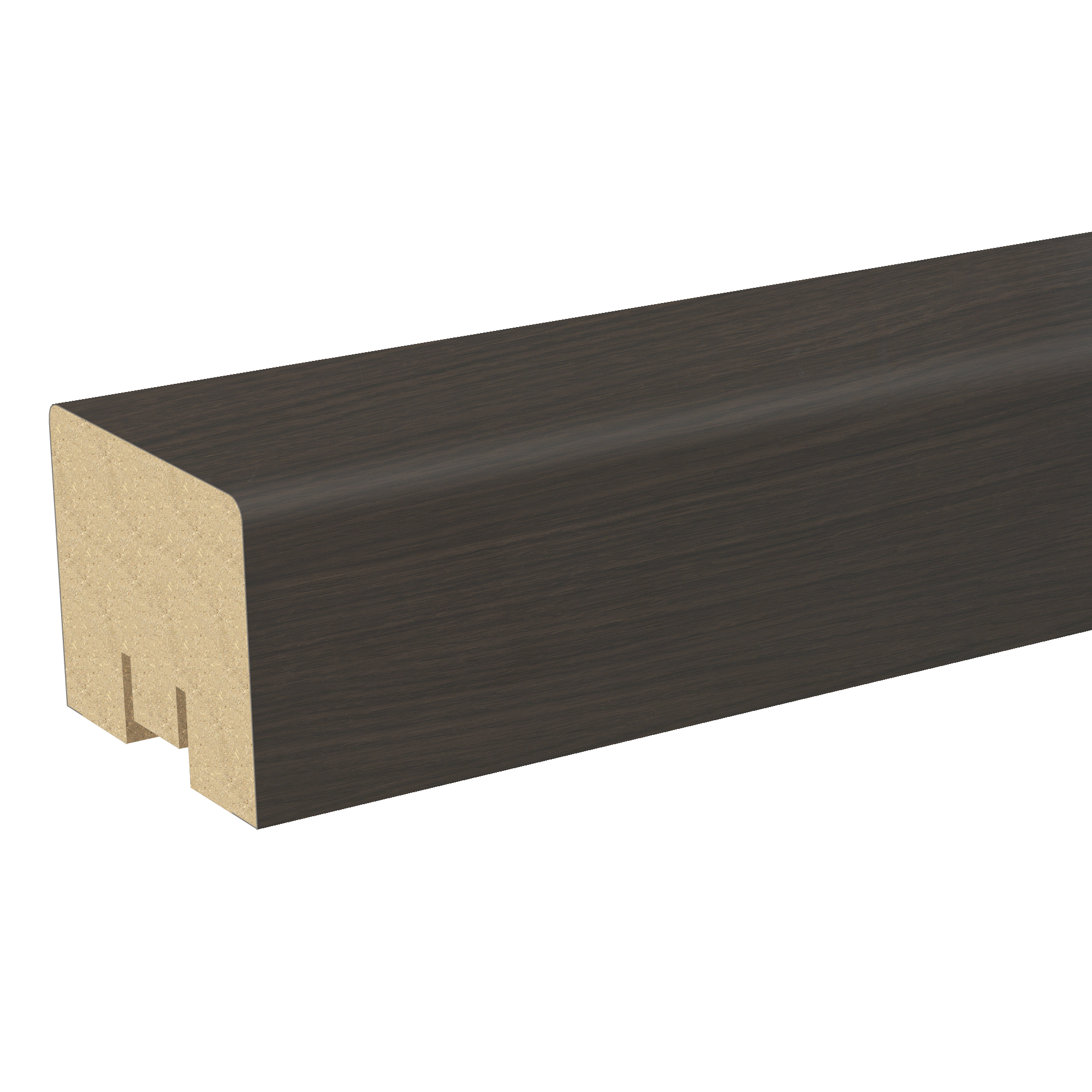 Изображение товара Рейка МДФ 2700x40x30 мм цвет черное дерево