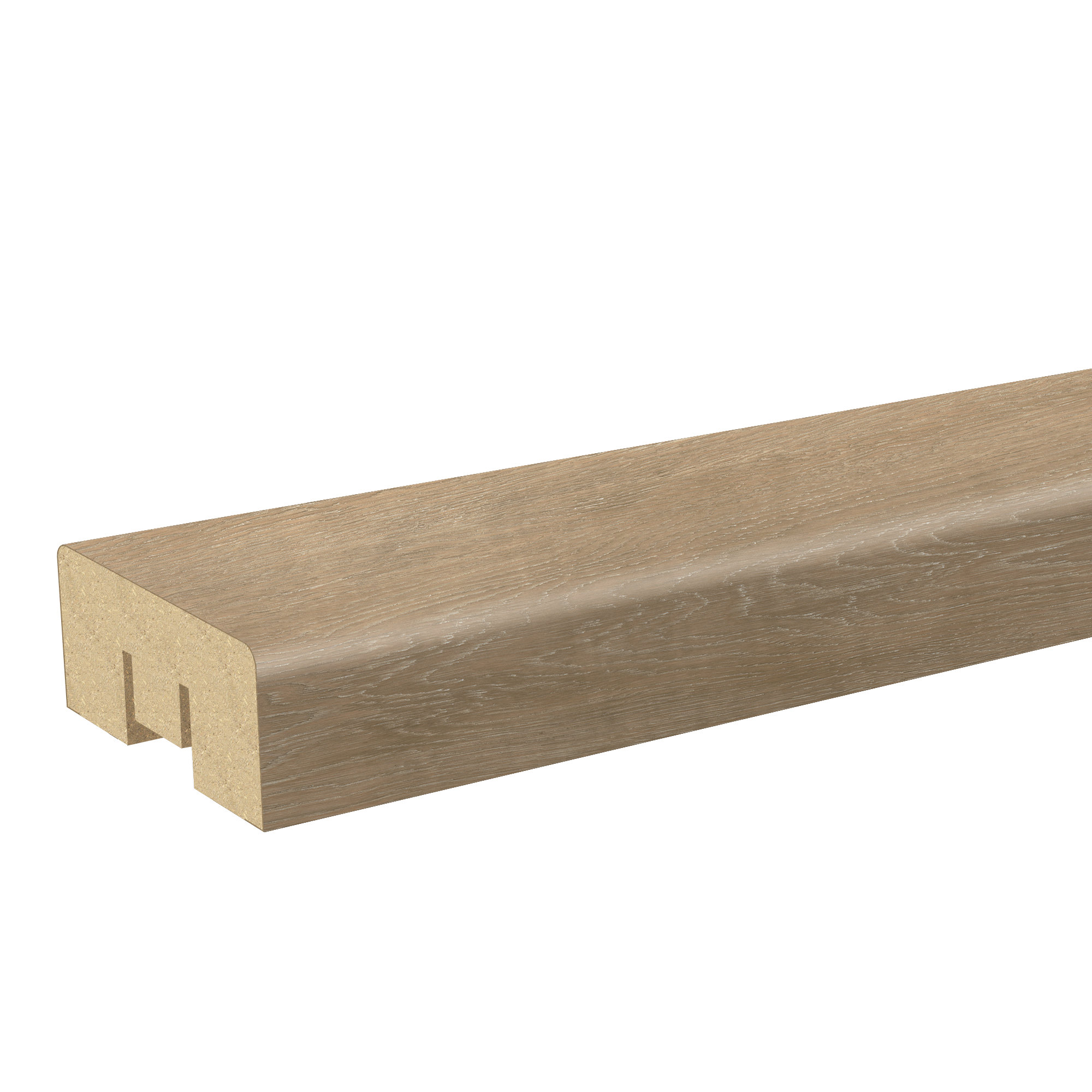 Изображение товара Рейка МДФ 2700x16x40 мм цвет дуб шале натуральный Изображение товара Рейка МДФ 2700x16x40 мм цвет дуб шале натуральный
