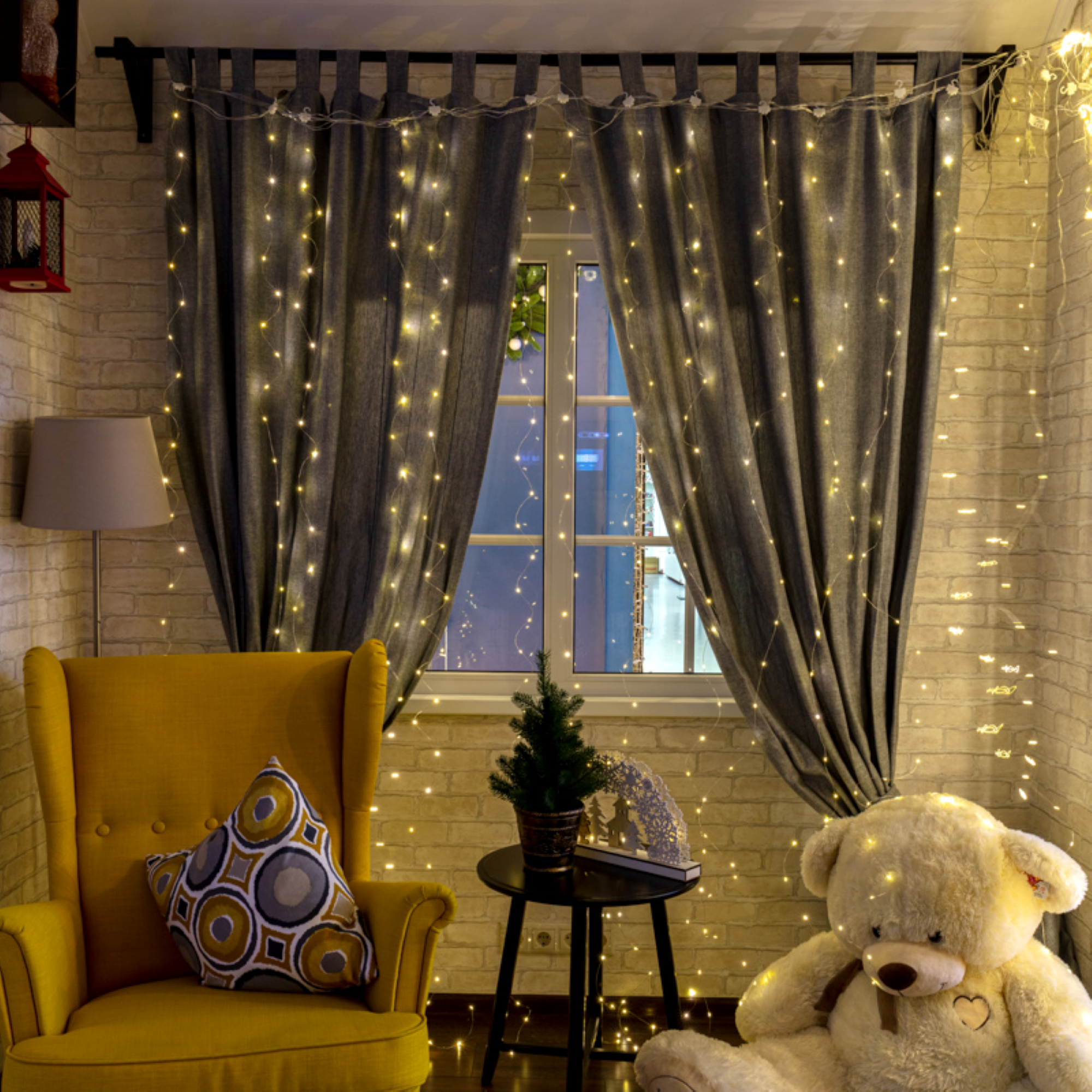 Изображение товара Гирлянда светодиодная нить Роса электрическая 6x3 м теплый белый свет 8 режимов 600 ламп цвет прозрачный