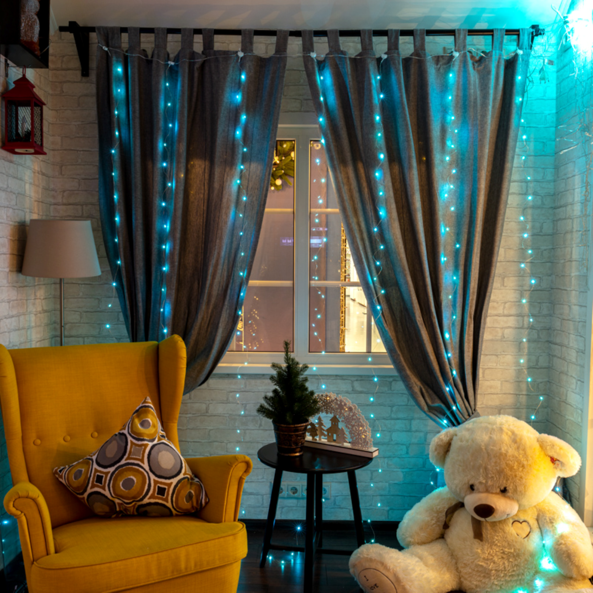 Изображение товара Светодиодная гирлянда дождь Neon-Night 3м 8 режимов холодный белый IP20