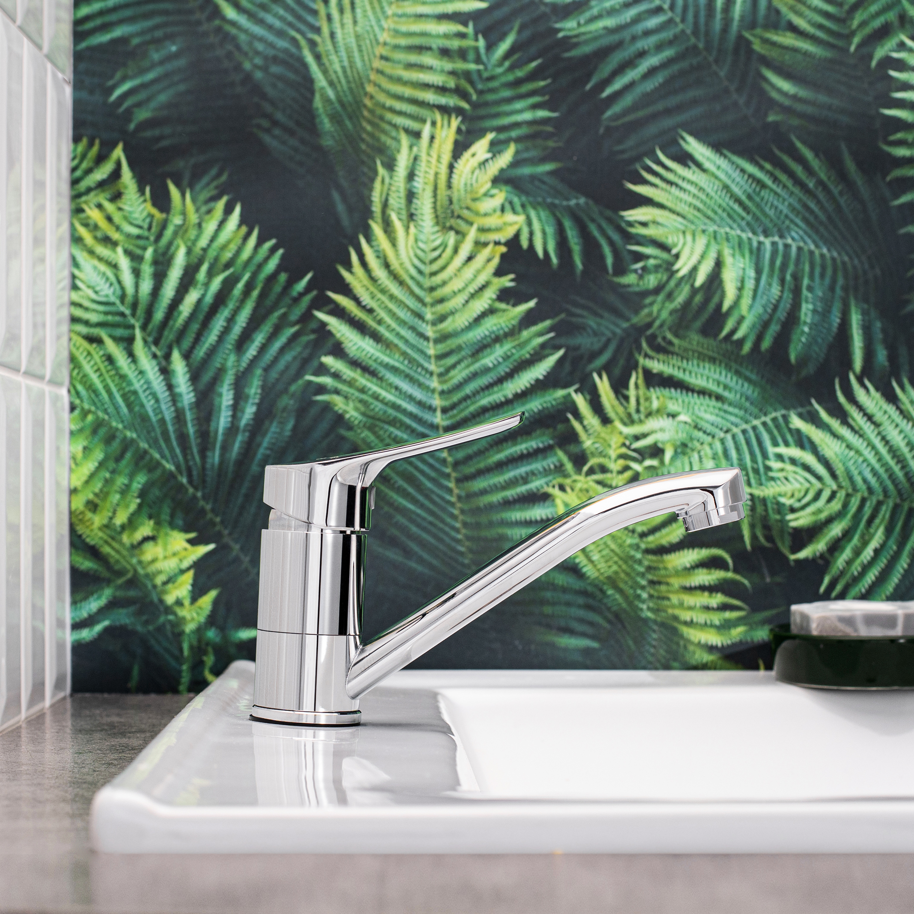 Изображение товара Однорычажный смеситель Boou B8290-14a излив 8 см цвет хром