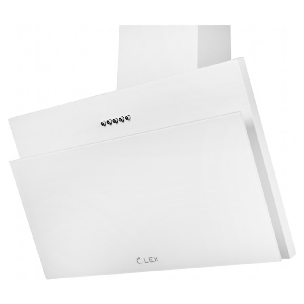 Изображение товара Вытяжка кухонная Lex Luka 600 White 60x33 см мощность 600 м³/ч тихая