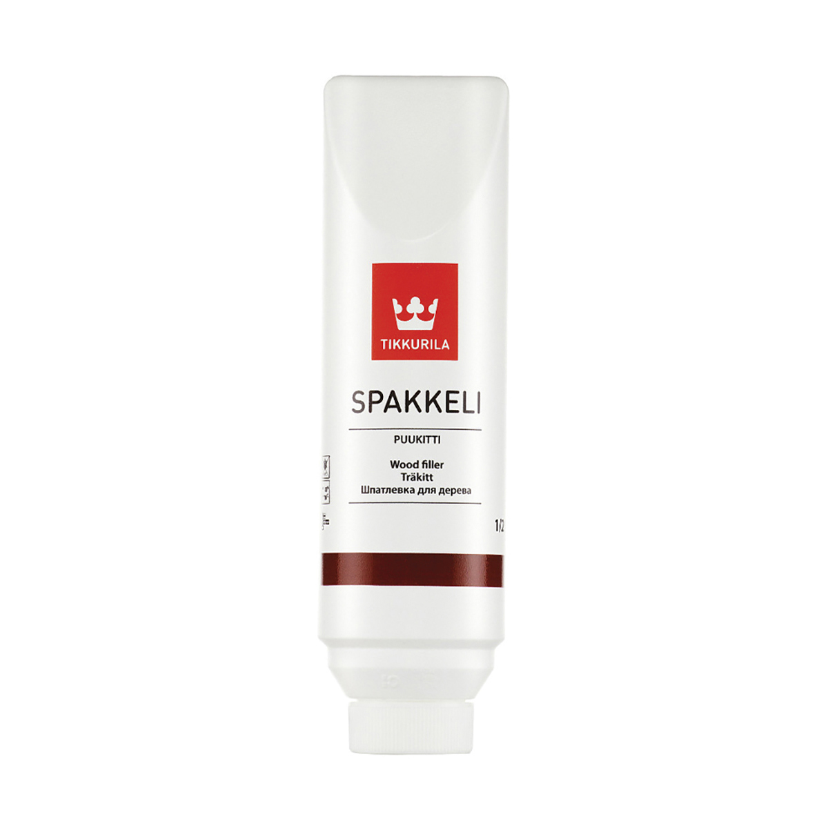 Изображение товара Шпатлевка по дереву Tikkurila Spakkeli Puukitti белая 0.5л Изображение товара Шпатлевка по дереву Tikkurila Spakkeli Puukitti белая 0.5л