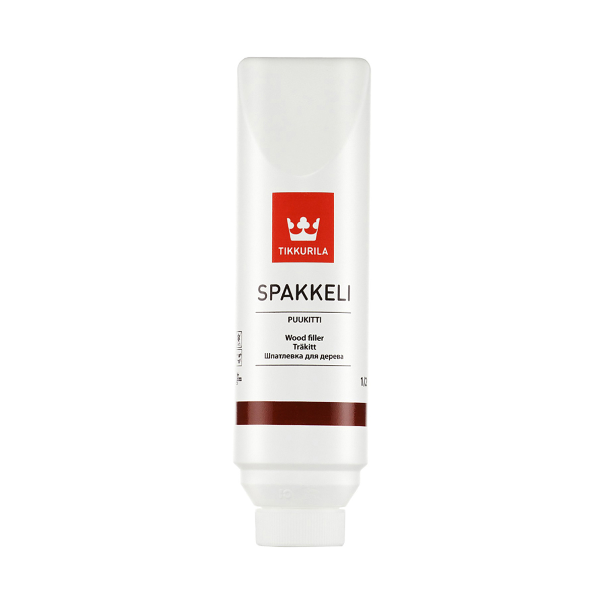 Изображение товара Шпатлевка Tikkurila Spakkeli Puukitti махагон 0.5л Изображение товара Шпатлевка Tikkurila Spakkeli Puukitti махагон 0.5л