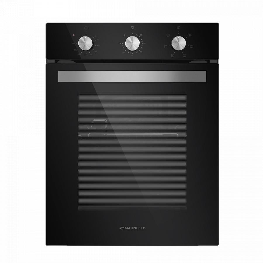 Изображение товара Электрический встраиваемый духовой шкаф Maunfeld EOEC516B 51 л черный серебристый