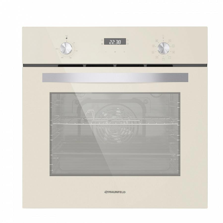 Изображение товара Электрический встроенный духовой шкаф Maunfeld EOEM.589BG черный бежевый низкое потребление