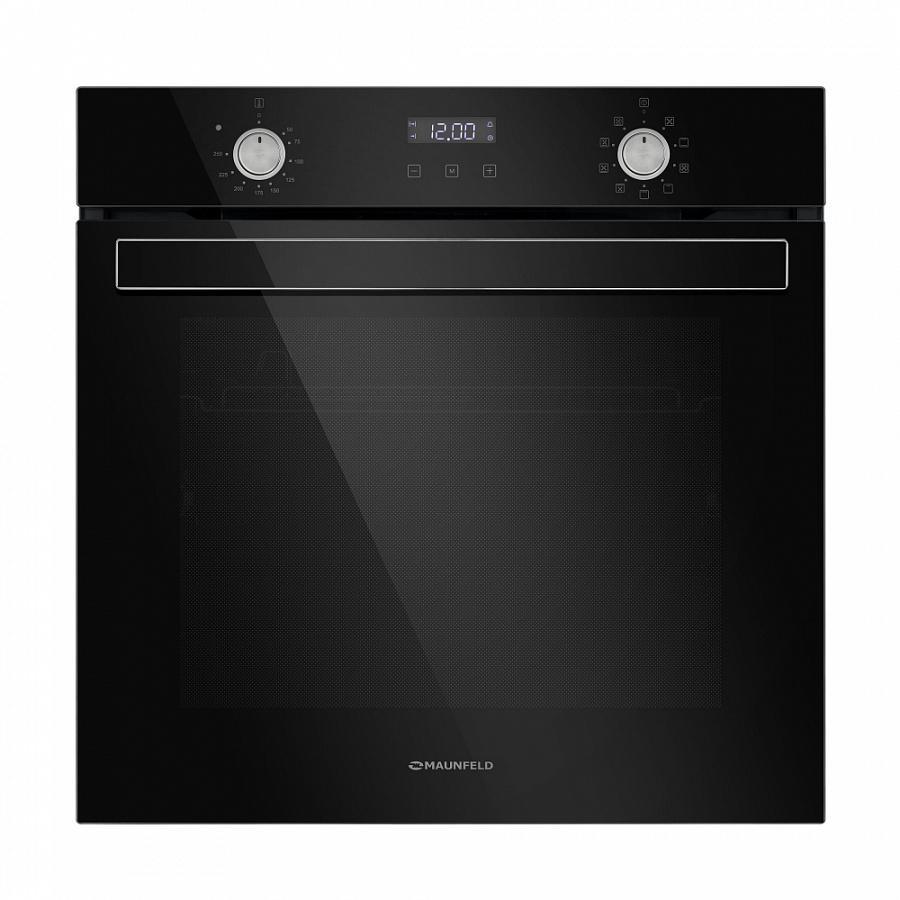 Изображение товара Встраиваемый электрический духовой шкаф Maunfeld EOEM.769B с 10 режимами и объемом 76 л