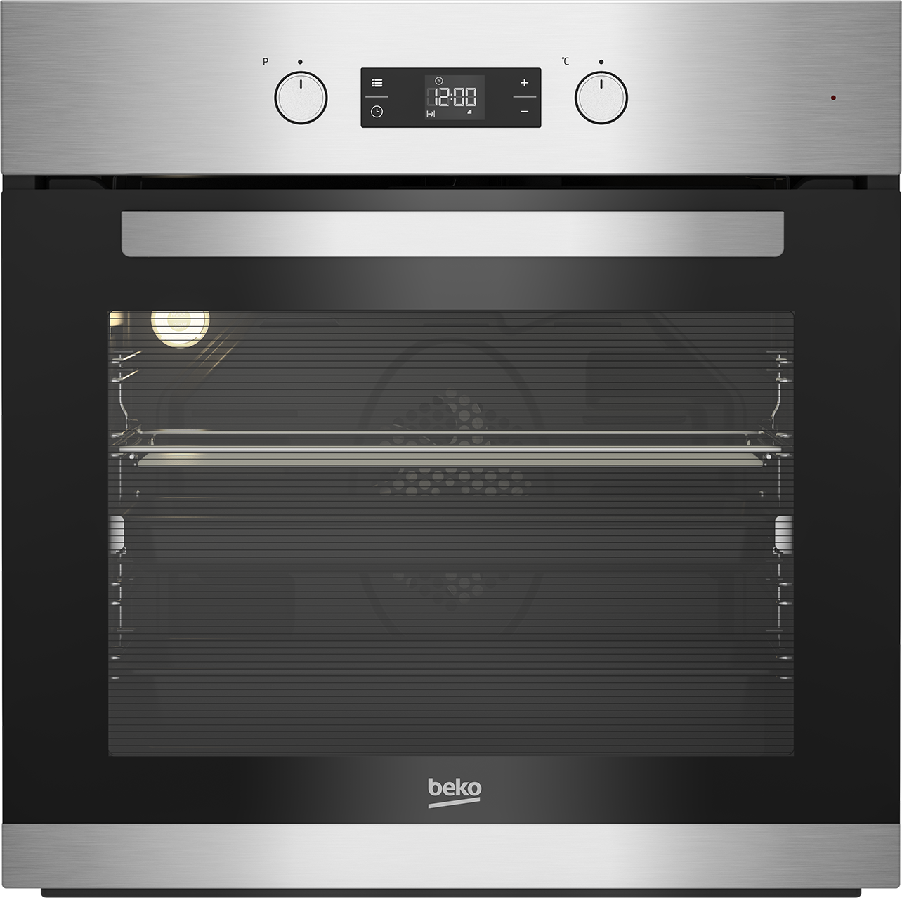 Изображение товара Электрический встраиваемый духовой шкаф BEKO BIE22302XD с грилем и 6 режимами приготовления