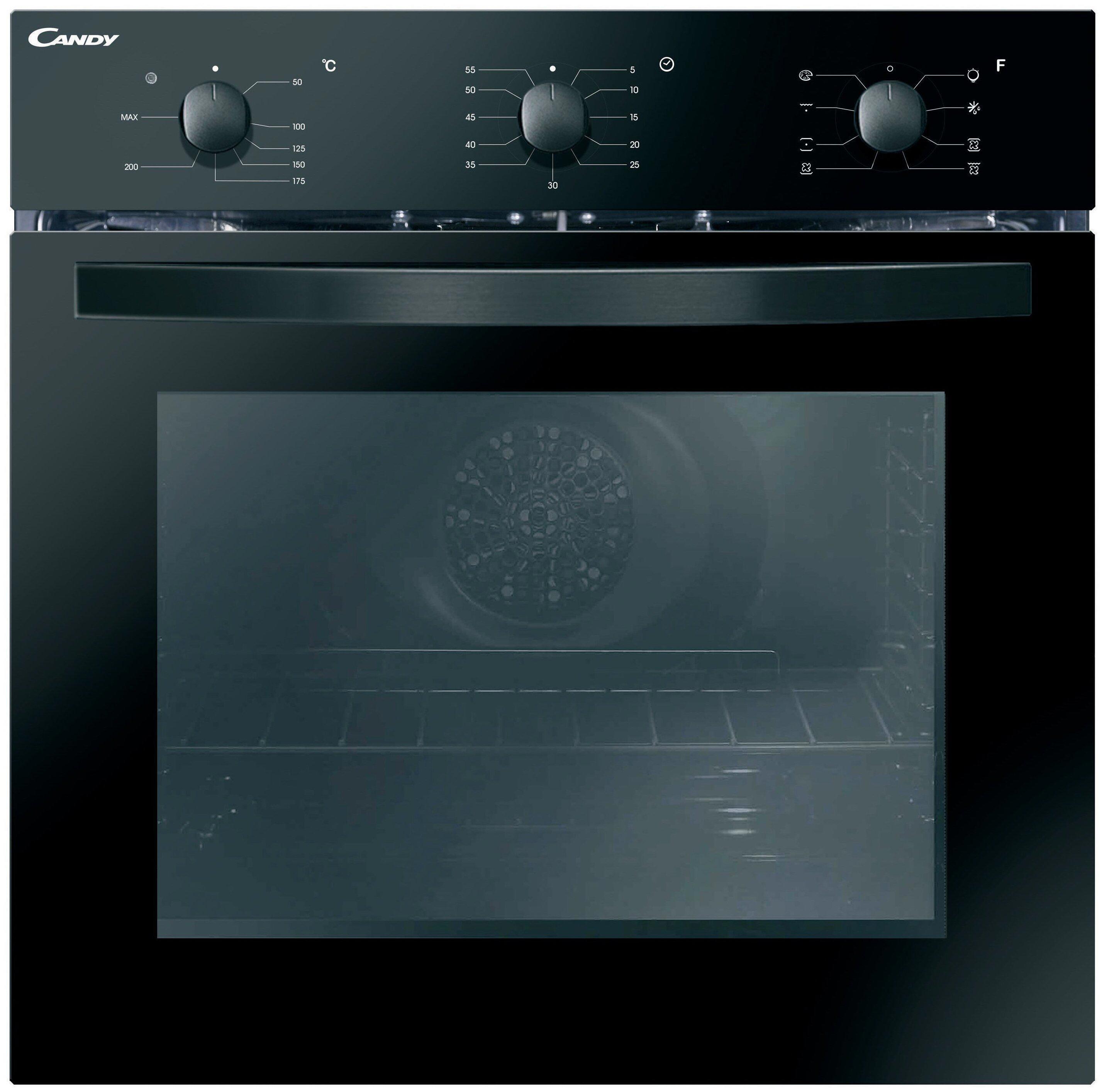 Изображение товара Электрический встраиваемый духовой шкаф Candy 70л 8 режимов черный FCS 612 N/E