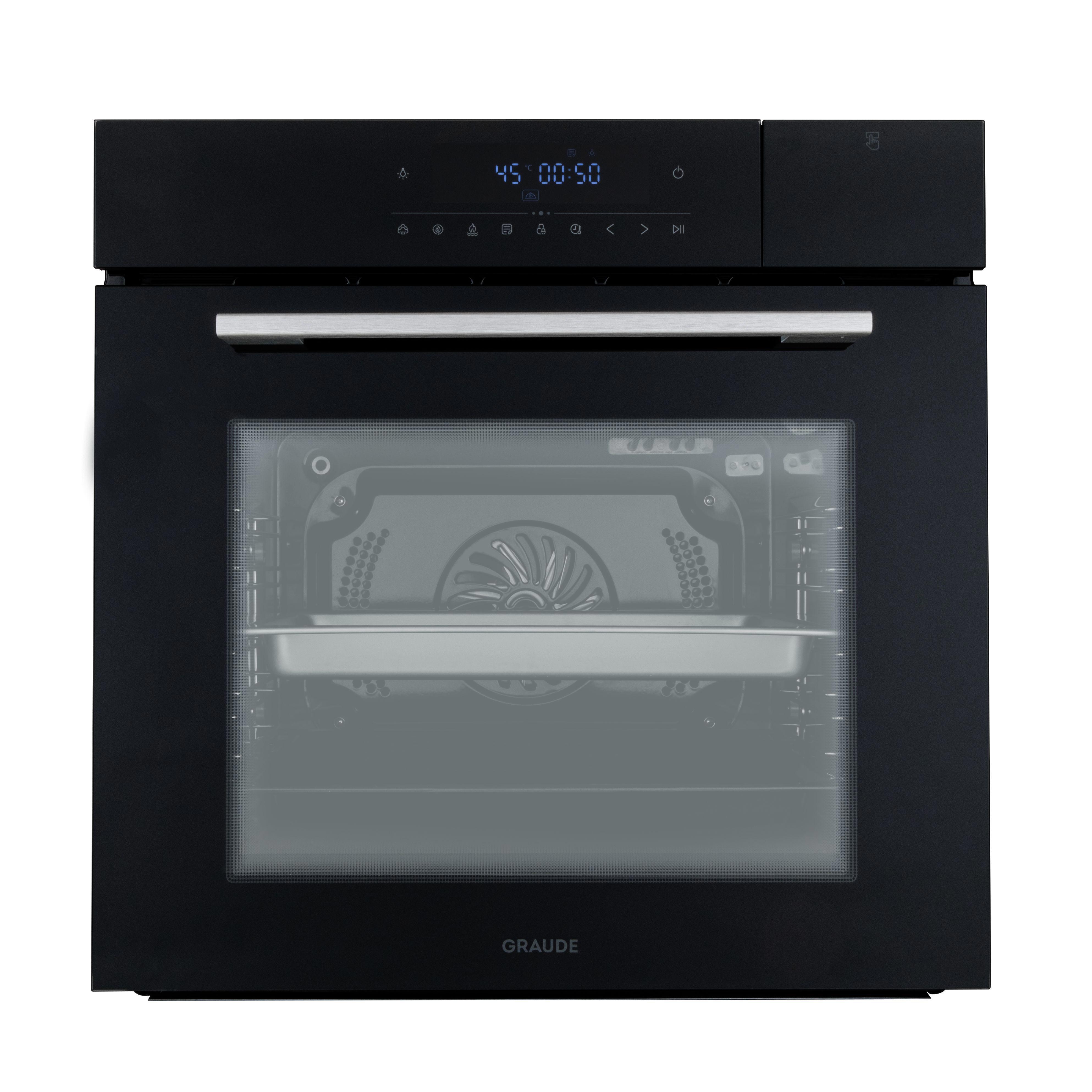Изображение товара Электрический духовой шкаф пароварка Graude Premium BMDP 60.1S 66л черный
